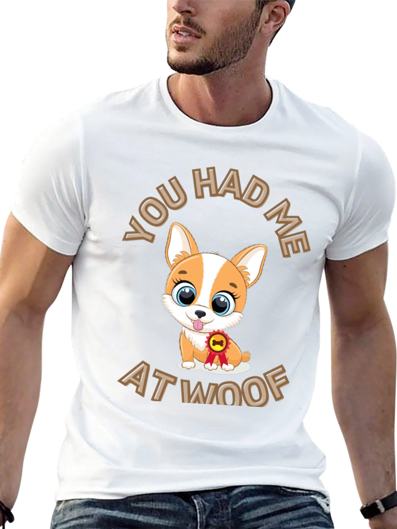 You Had Me At Woof Cute Dog T-Shirt