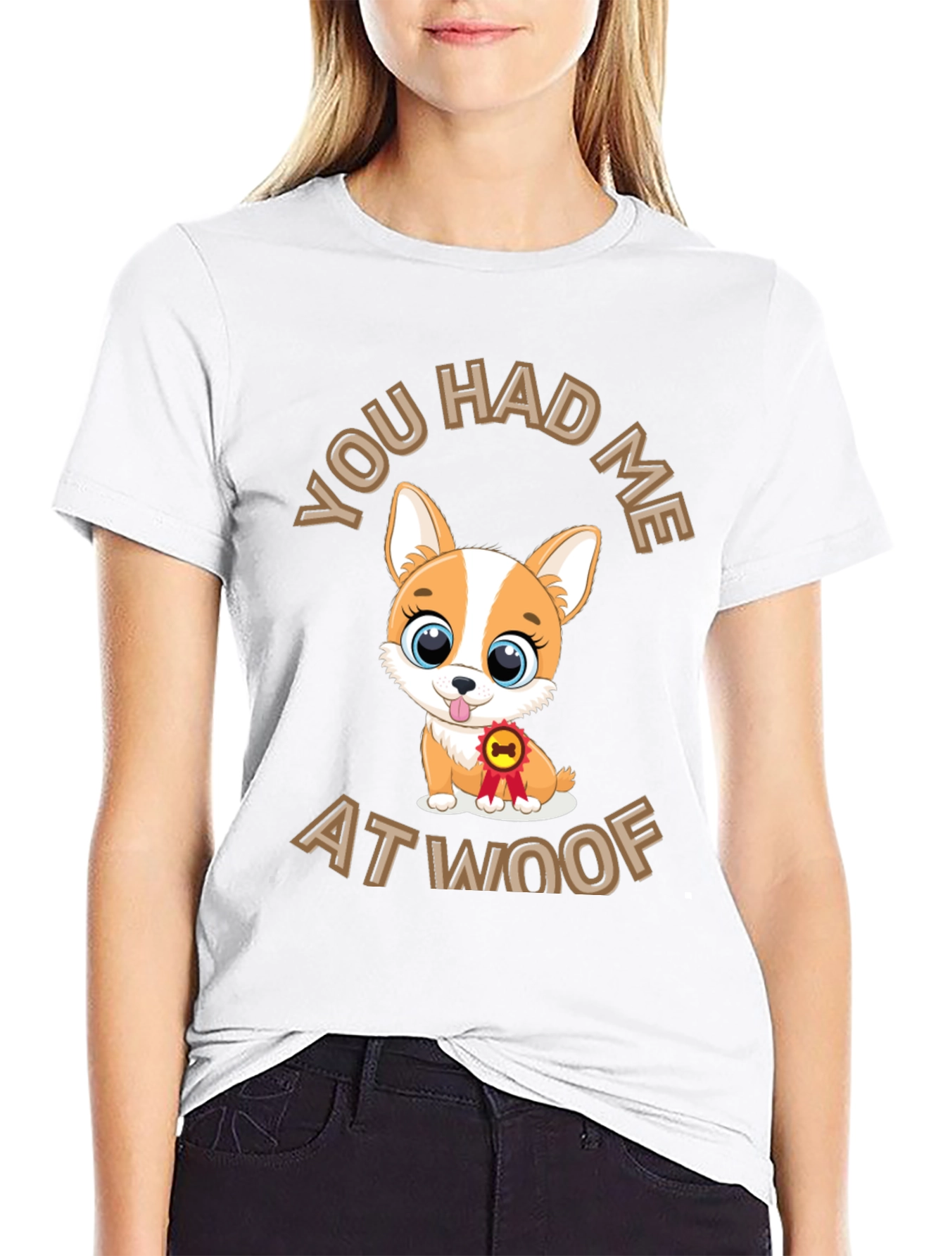 You Had Me At Woof Cute Dog T-Shirt