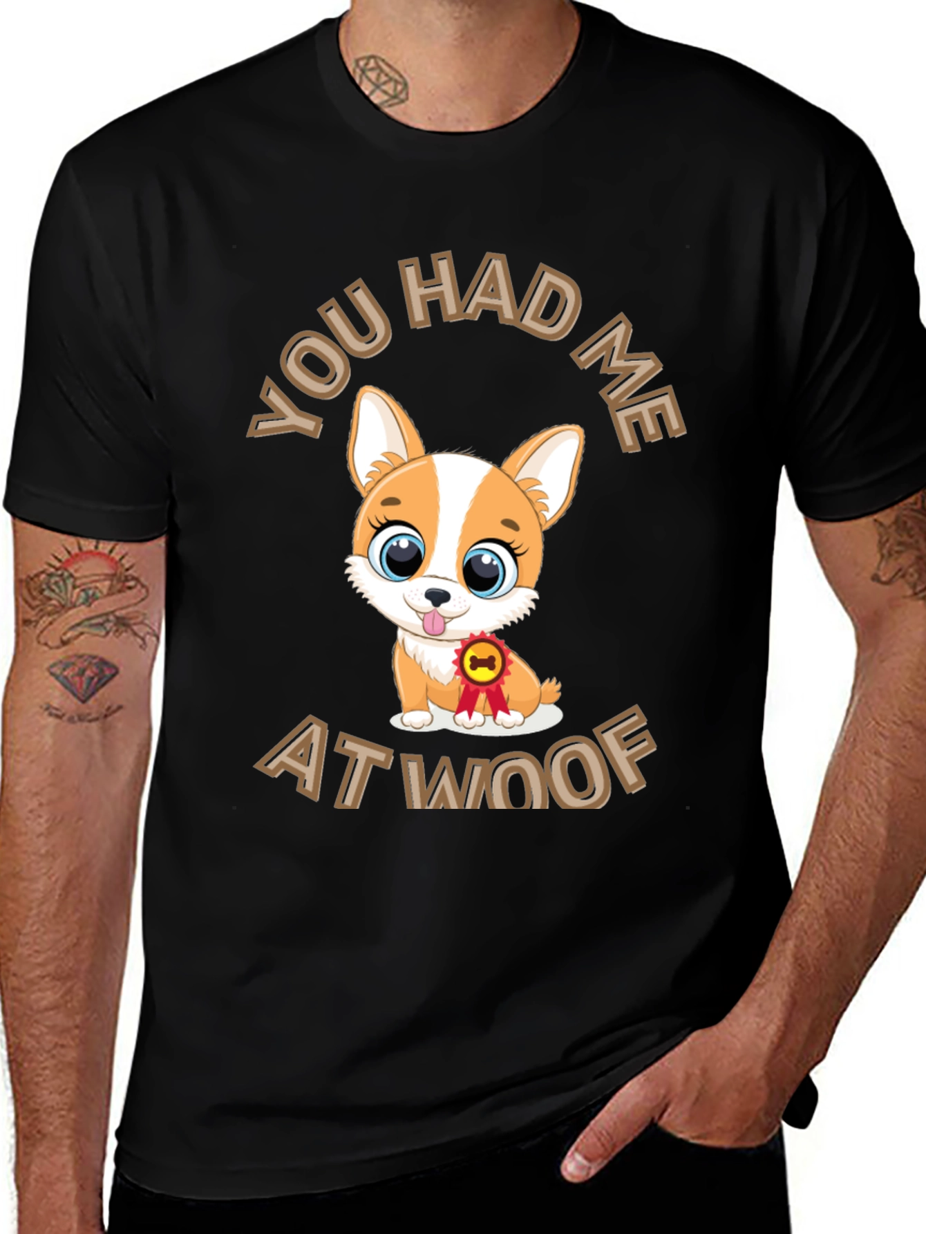You Had Me At Woof Cute Dog T-Shirt