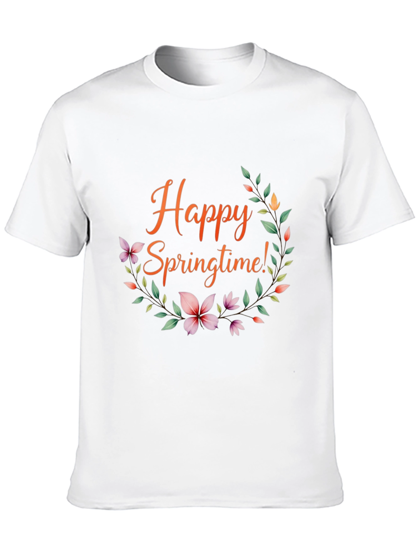 Happy Springtime Floral T-Shirt