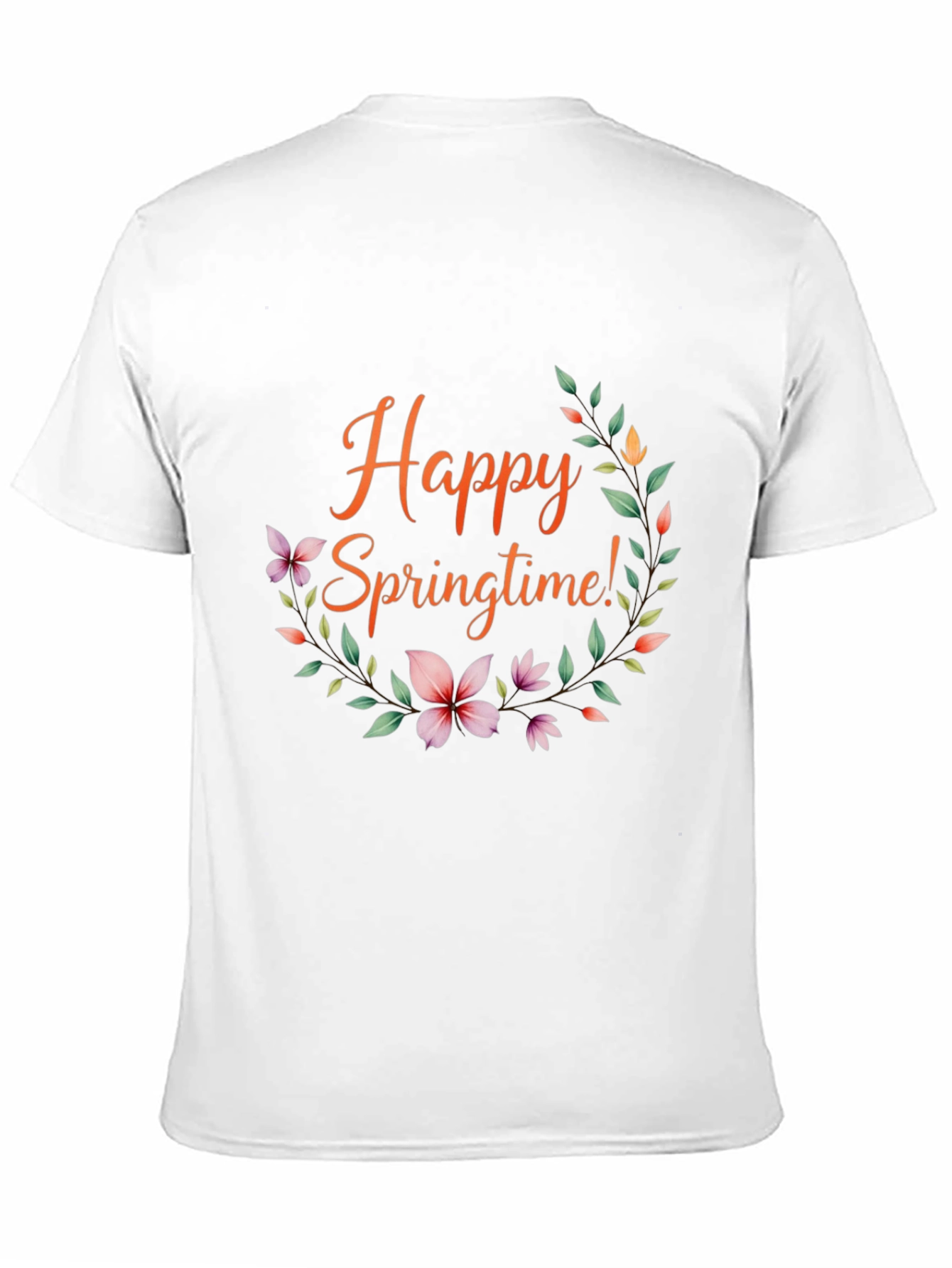 Happy Springtime Floral T-Shirt