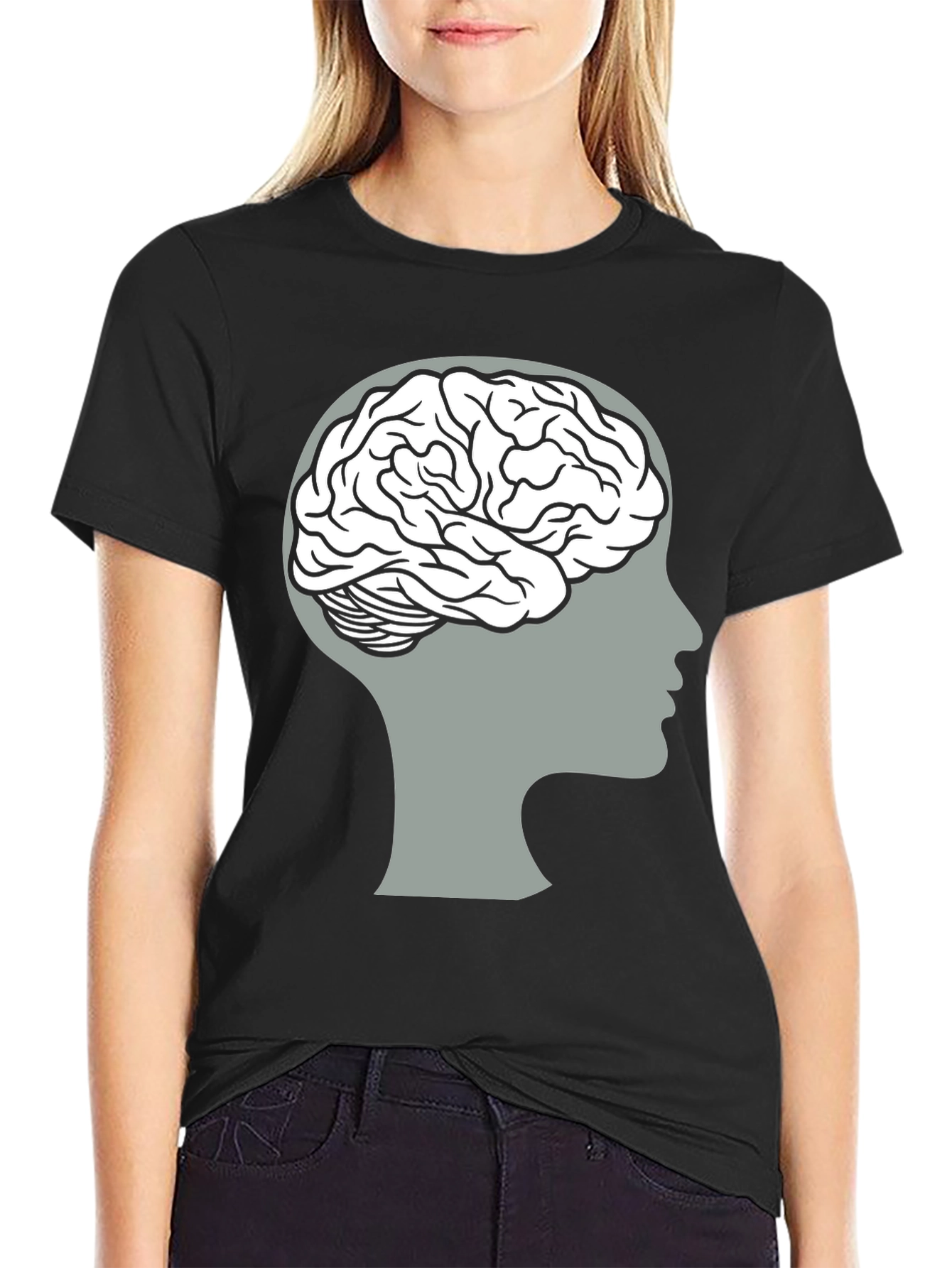 Brain Graphic Tee - Unisex Cerebral Style