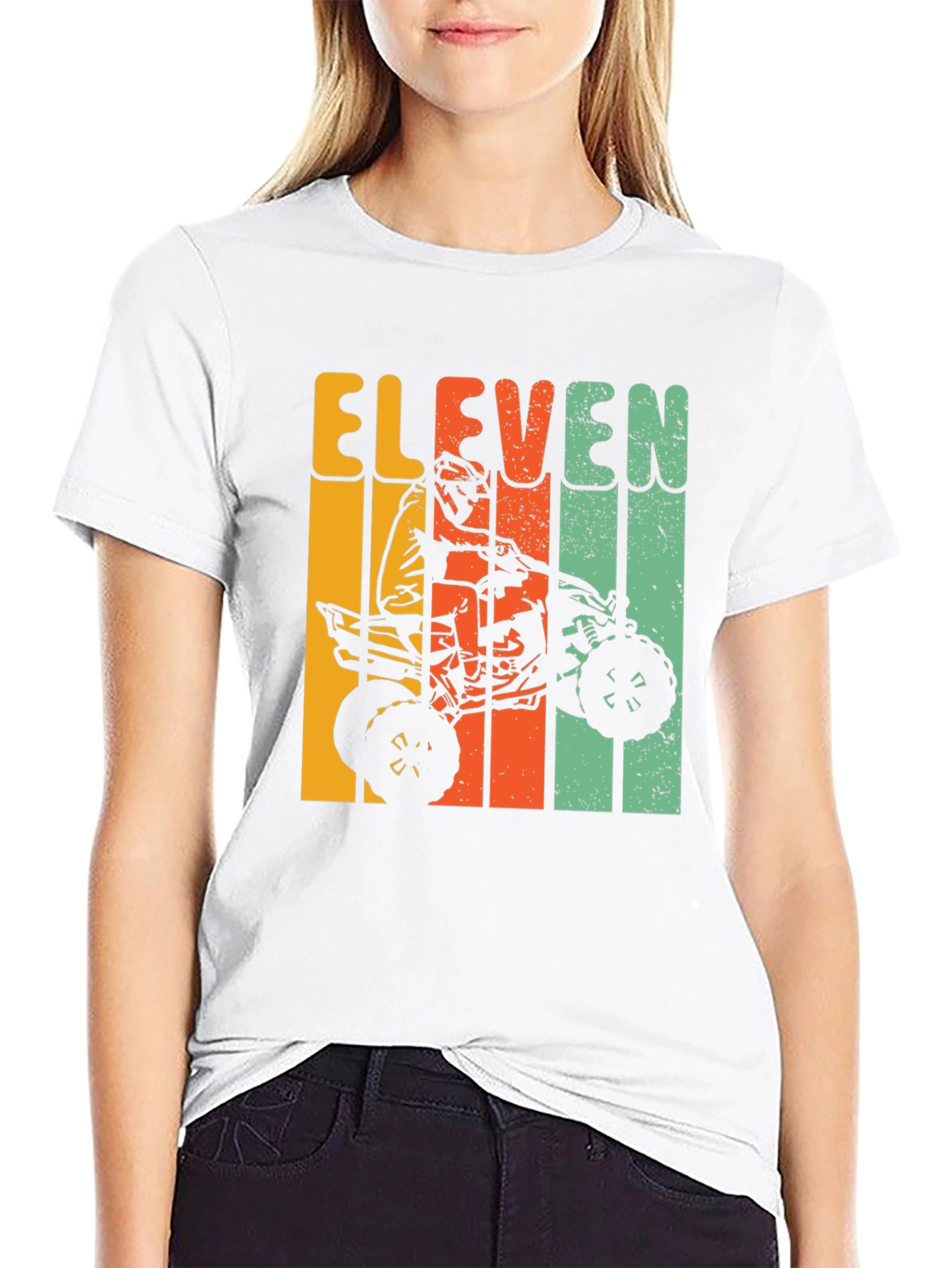Eleven ATV Birthday Graphic T-Shirt