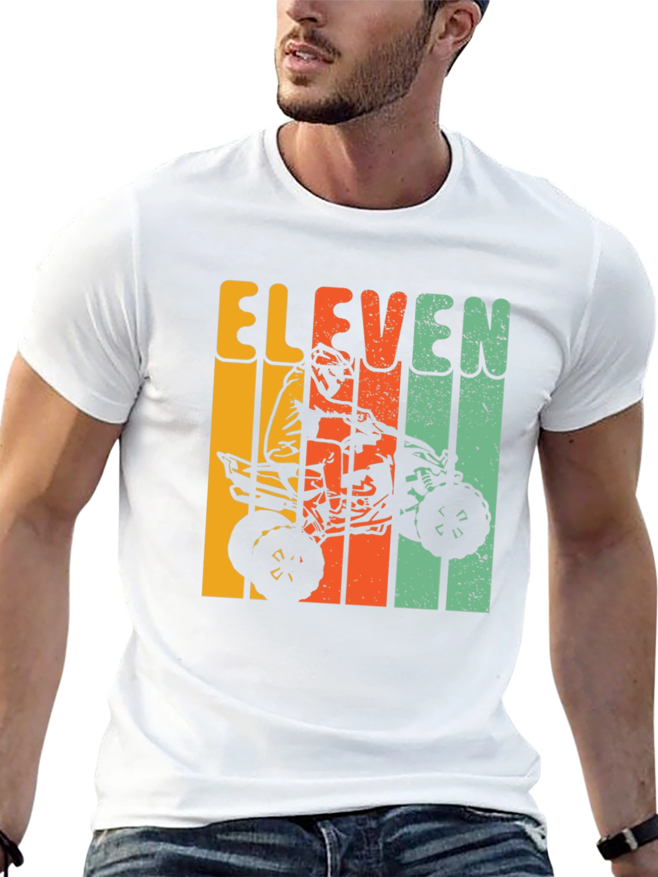 Eleven ATV Birthday Graphic T-Shirt