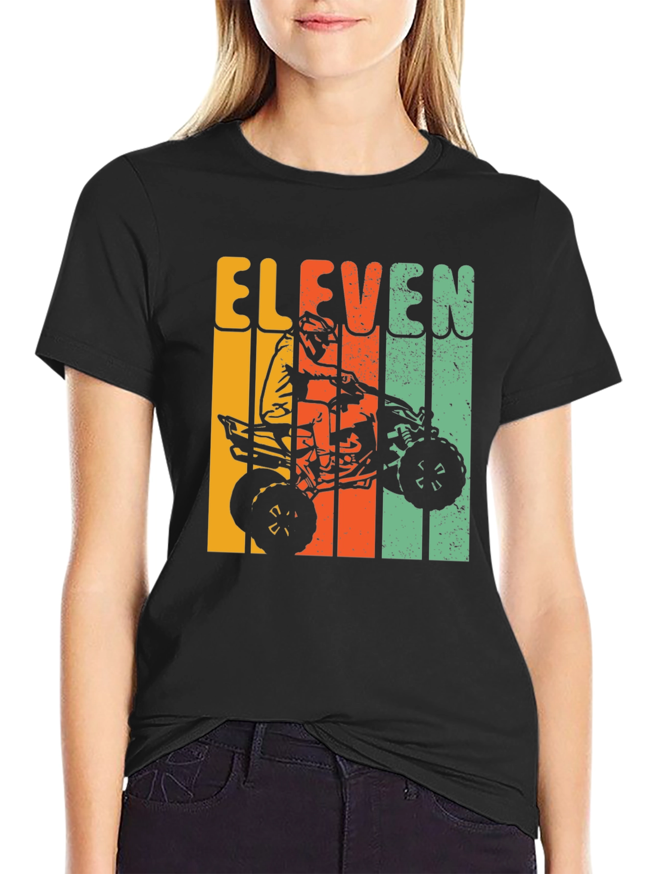 Eleven ATV Birthday Graphic T-Shirt