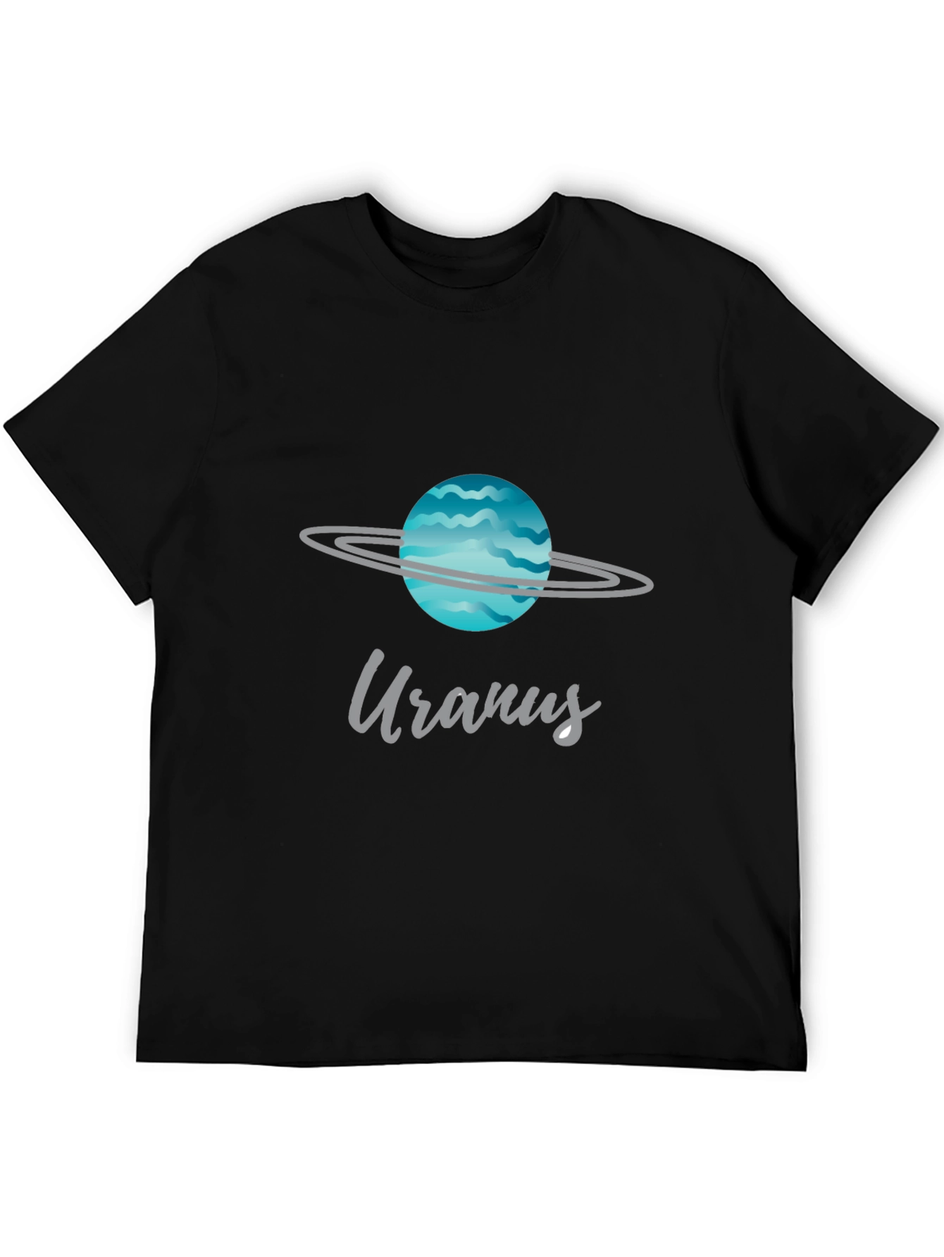 Uranus Planet Graphic Tee - Space Style!