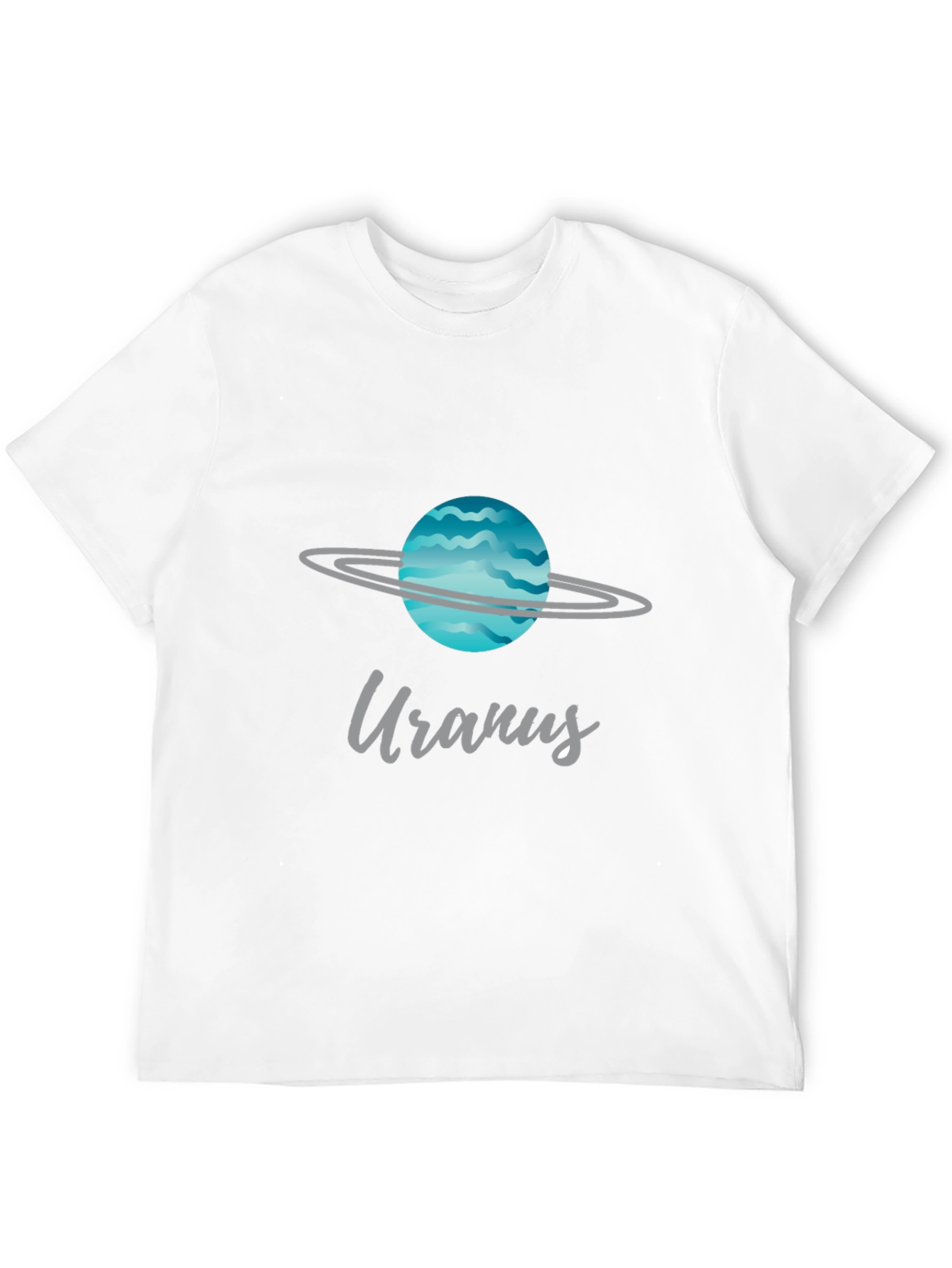 Uranus Planet Graphic Tee - Space Style!