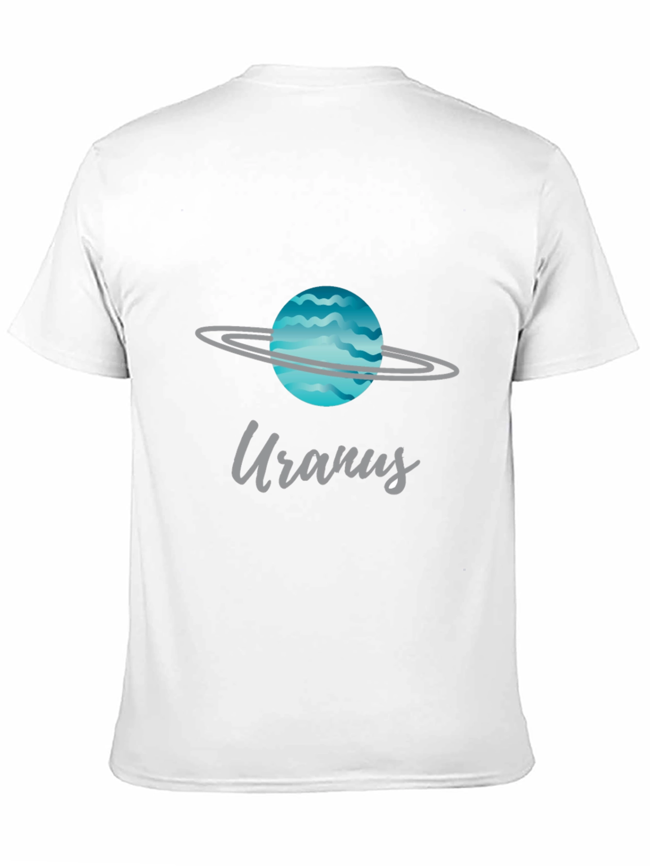 Uranus Planet Graphic Tee - Space Style!
