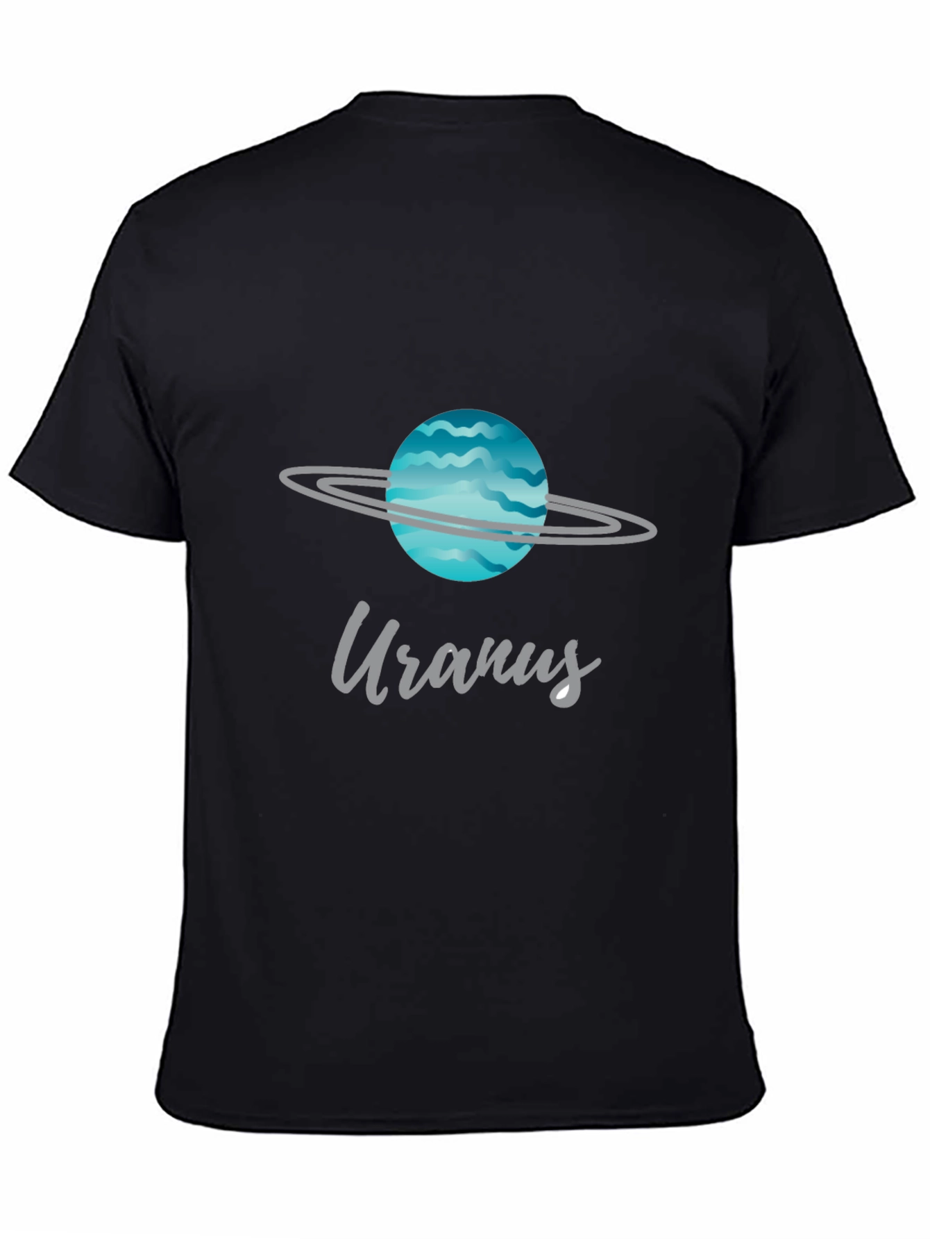 Uranus Planet Graphic Tee - Space Style!