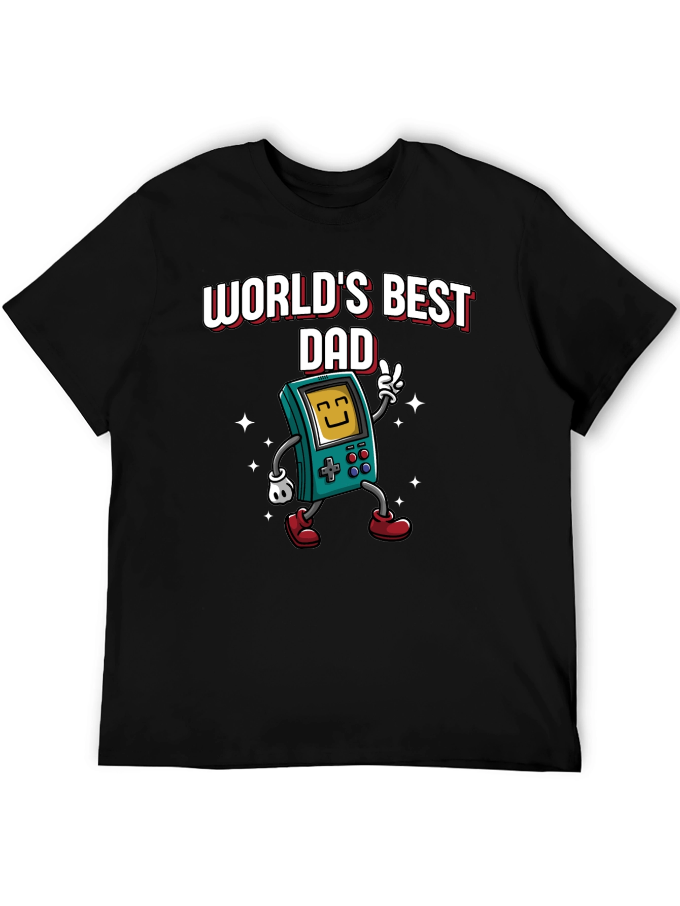 Worlds Best Dad Gamer T-Shirt