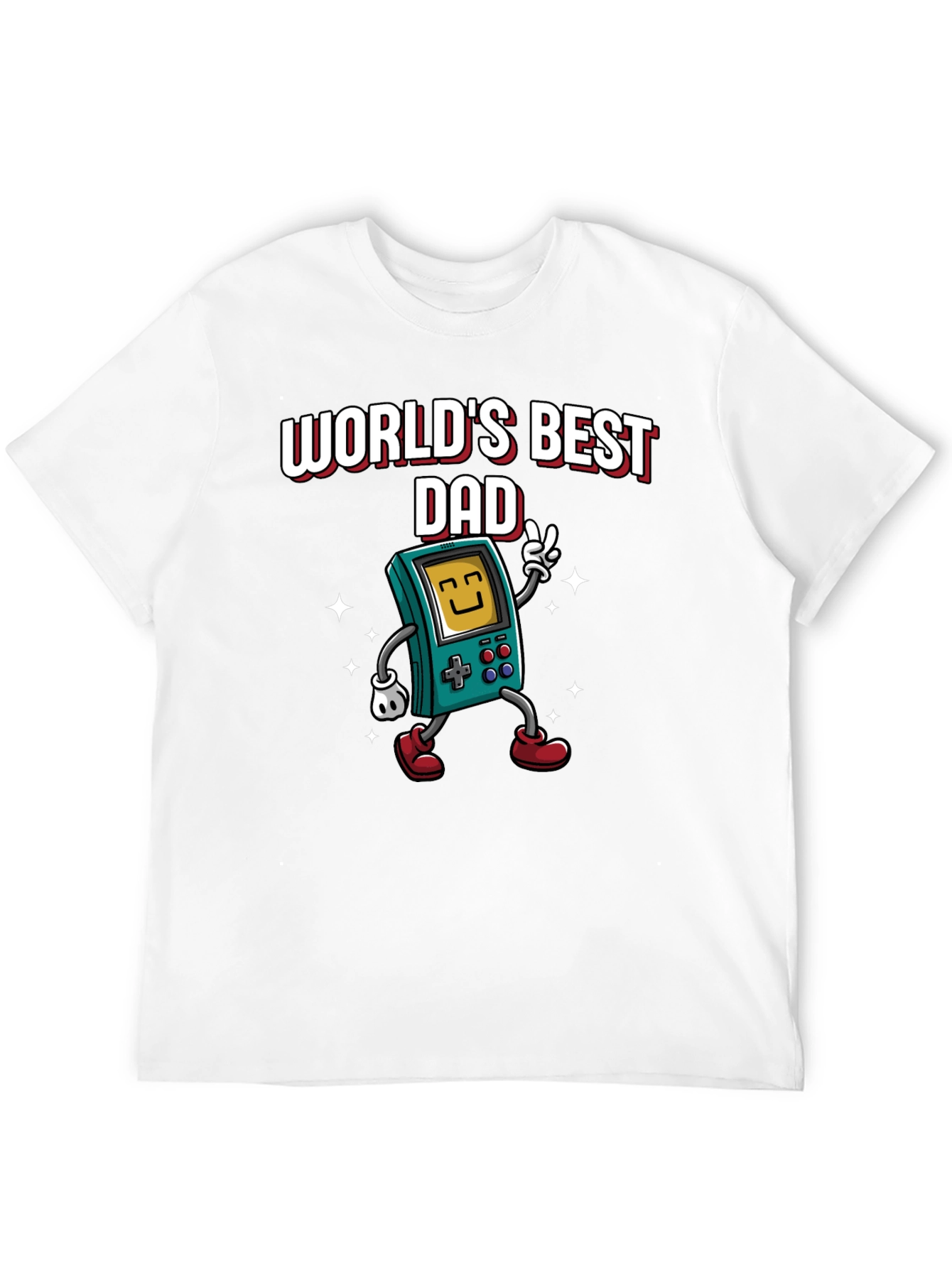 Worlds Best Dad Gamer T-Shirt