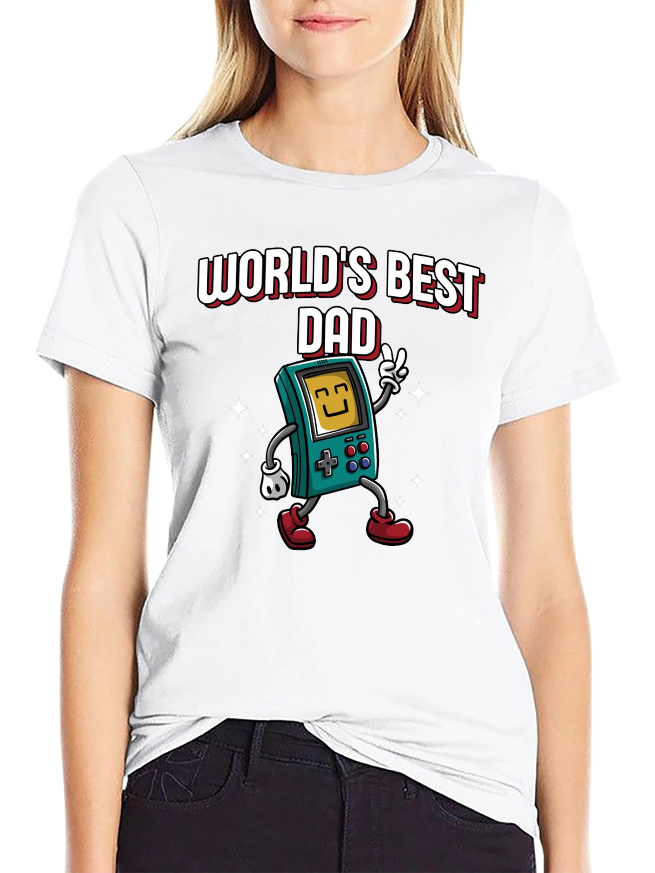 Worlds Best Dad Gamer T-Shirt