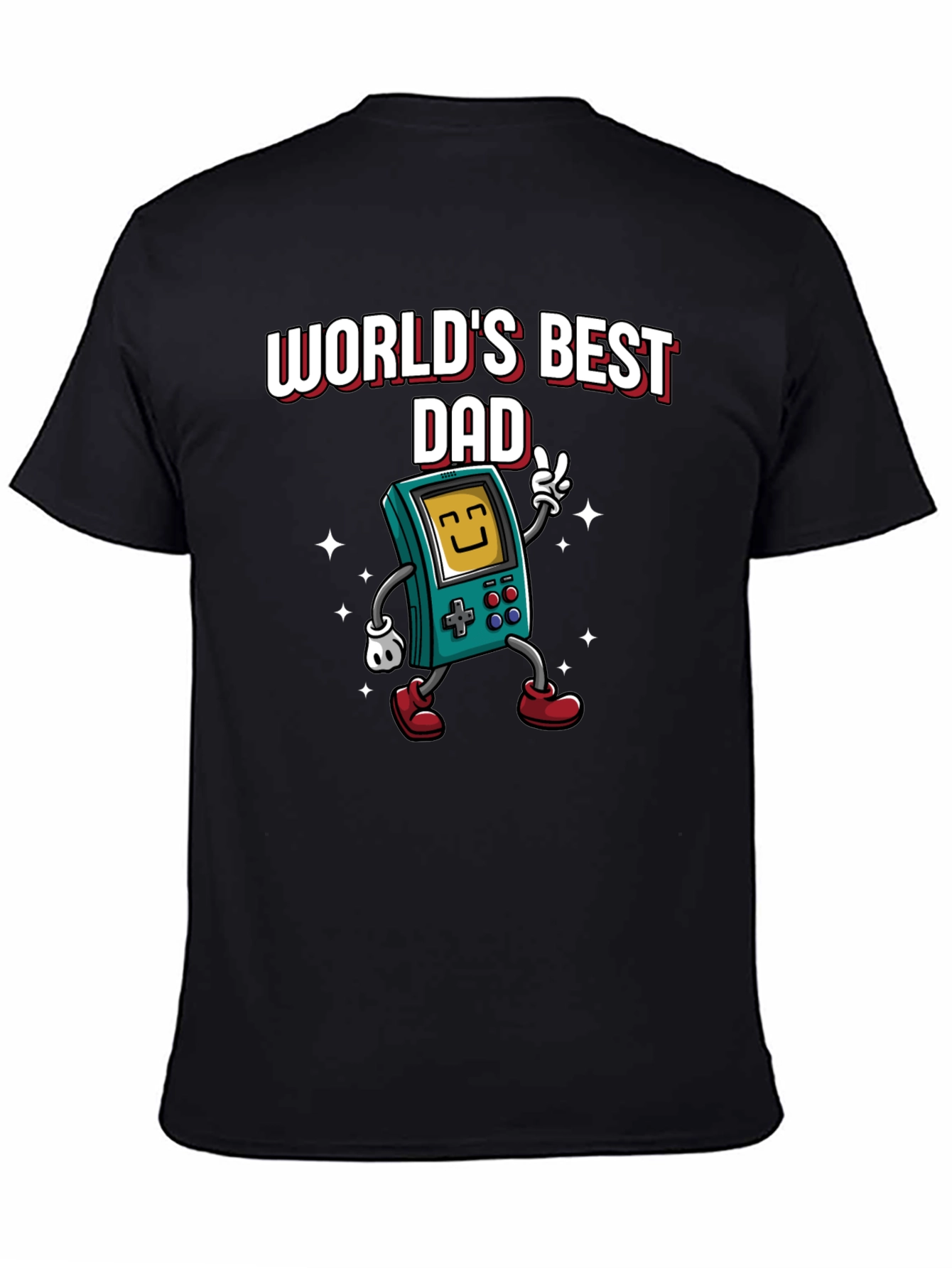 Worlds Best Dad Gamer T-Shirt