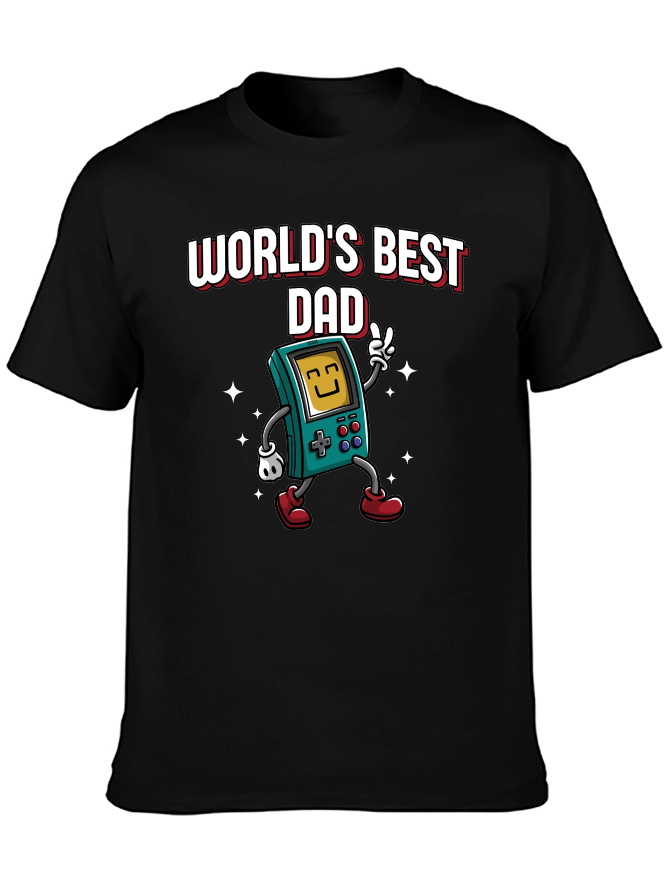 Worlds Best Dad Gamer T-Shirt