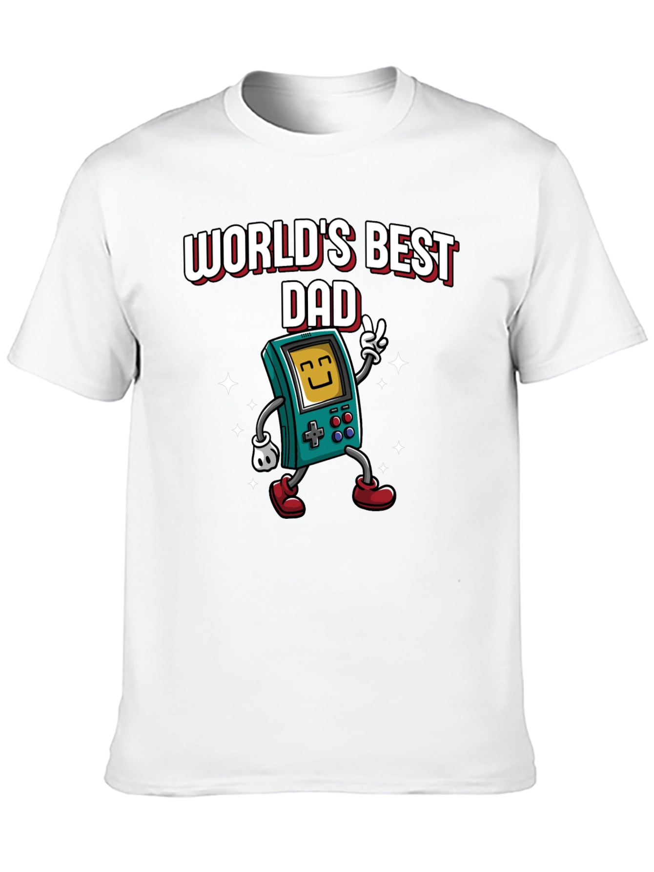 Worlds Best Dad Gamer T-Shirt