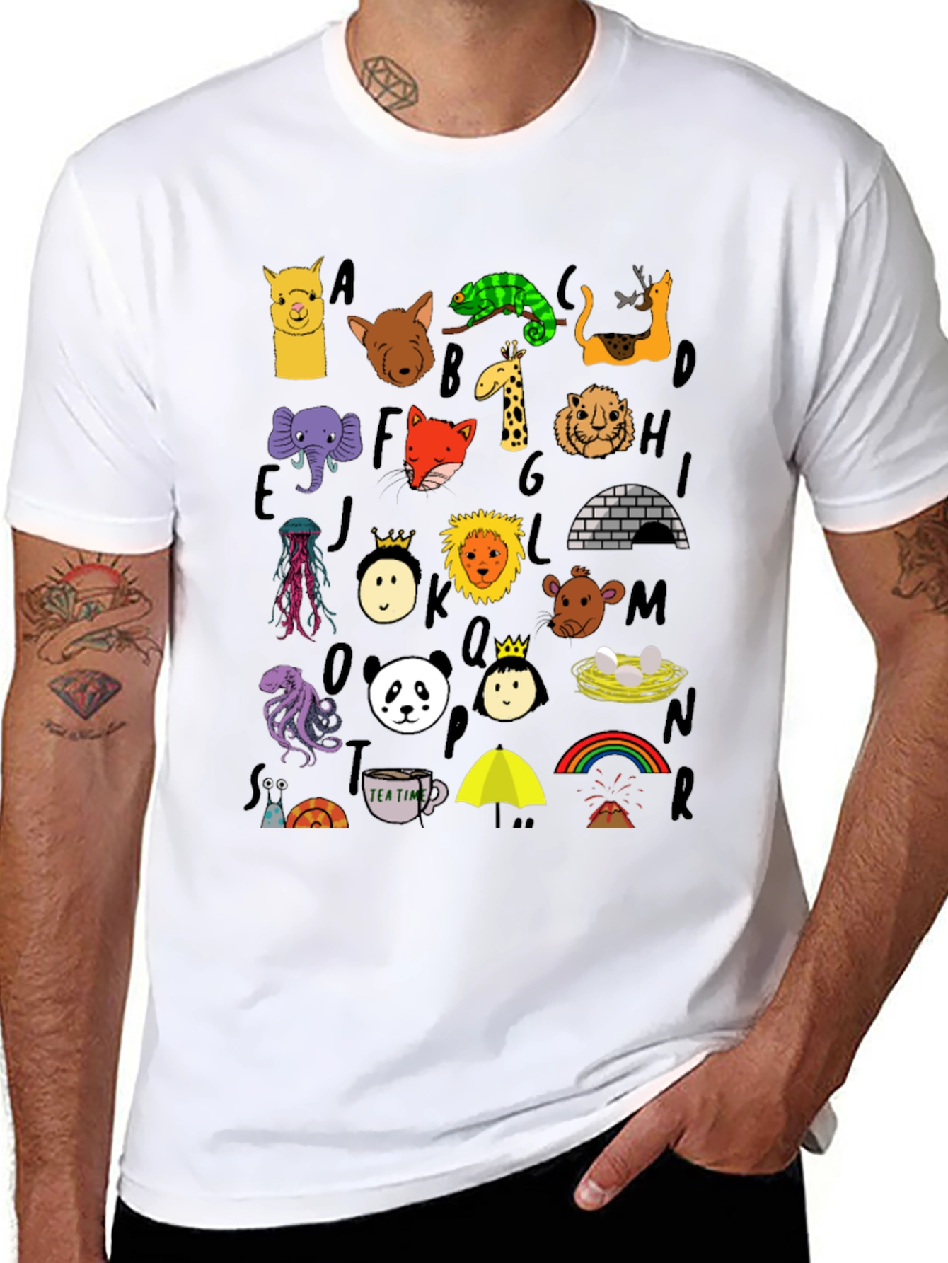 Animal Alphabet T-Shirt | Educational ABCs Tee