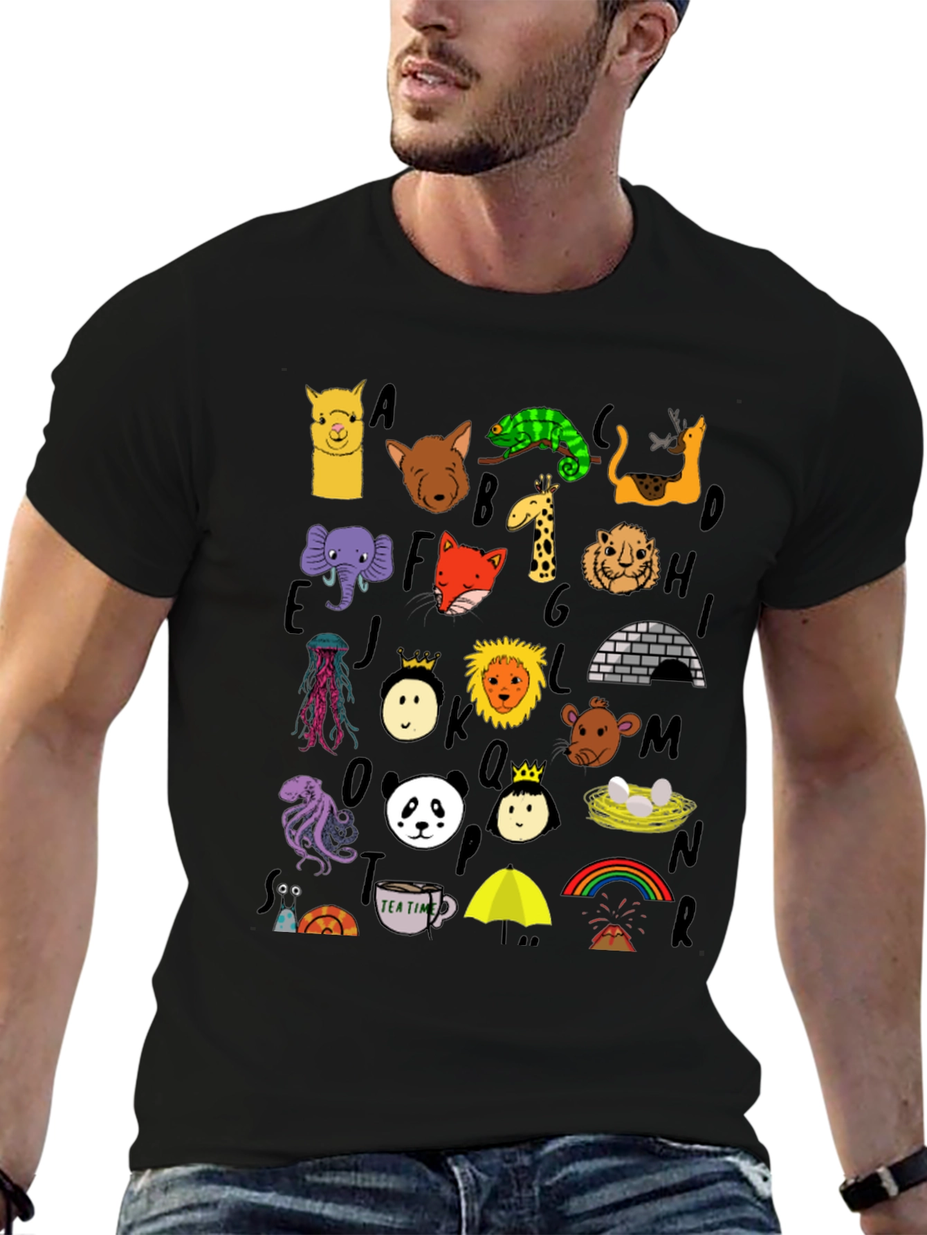Animal Alphabet T-Shirt | Educational ABCs Tee