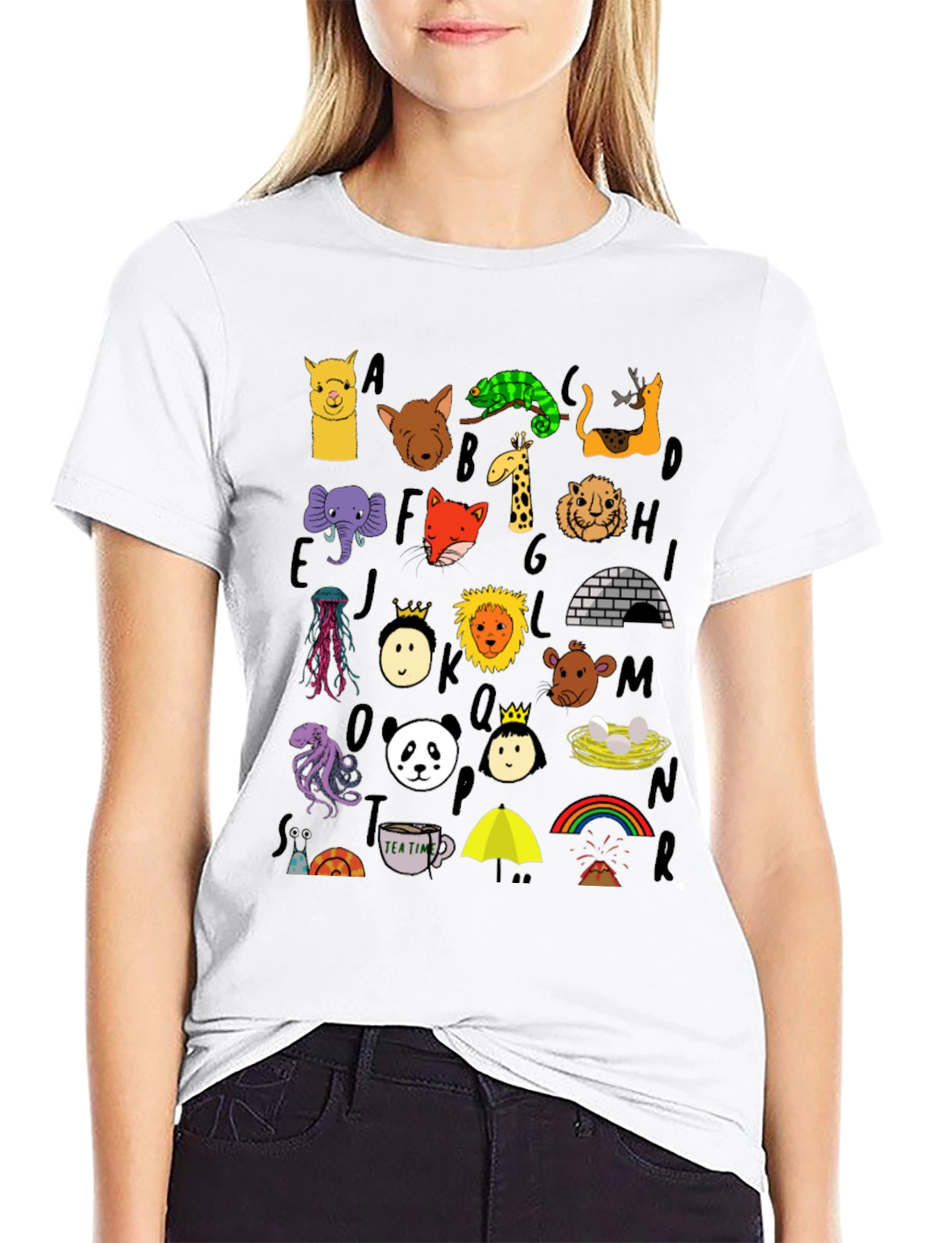 Animal Alphabet T-Shirt | Educational ABCs Tee