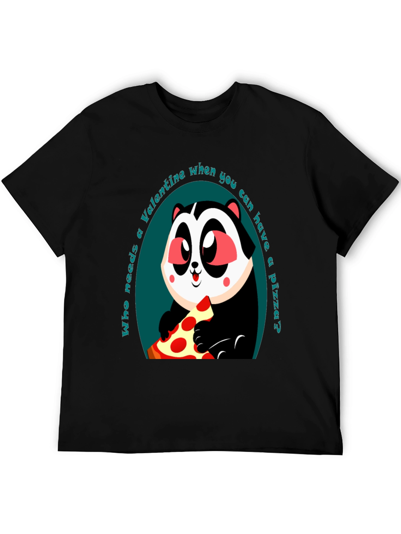 Funny Valentines Day Pizza T-Shirt