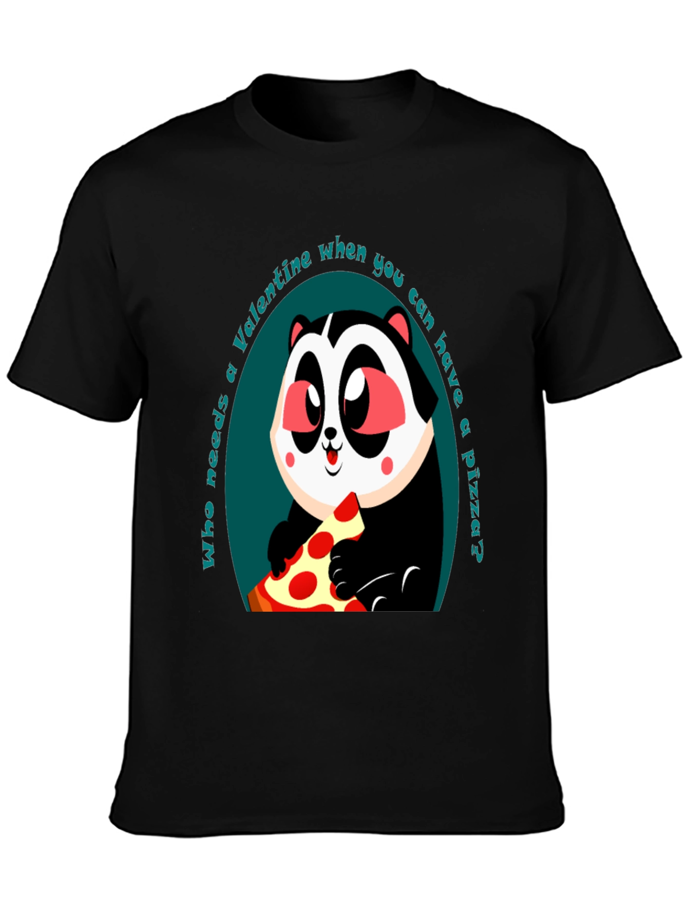 Funny Valentines Day Pizza T-Shirt