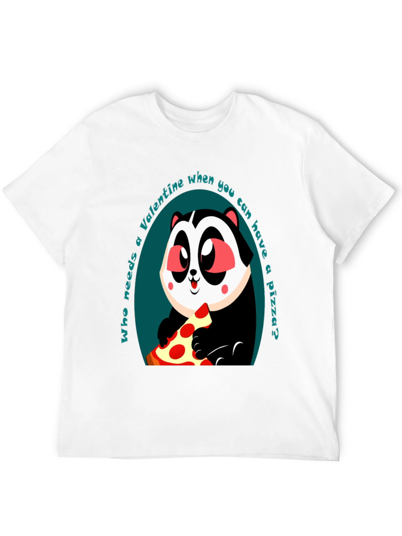 Funny Valentines Day Pizza T-Shirt