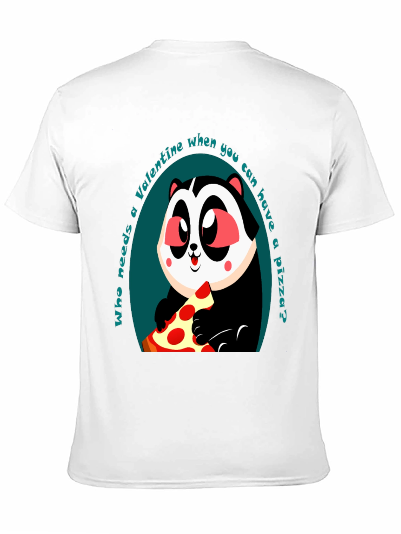 Funny Valentines Day Pizza T-Shirt