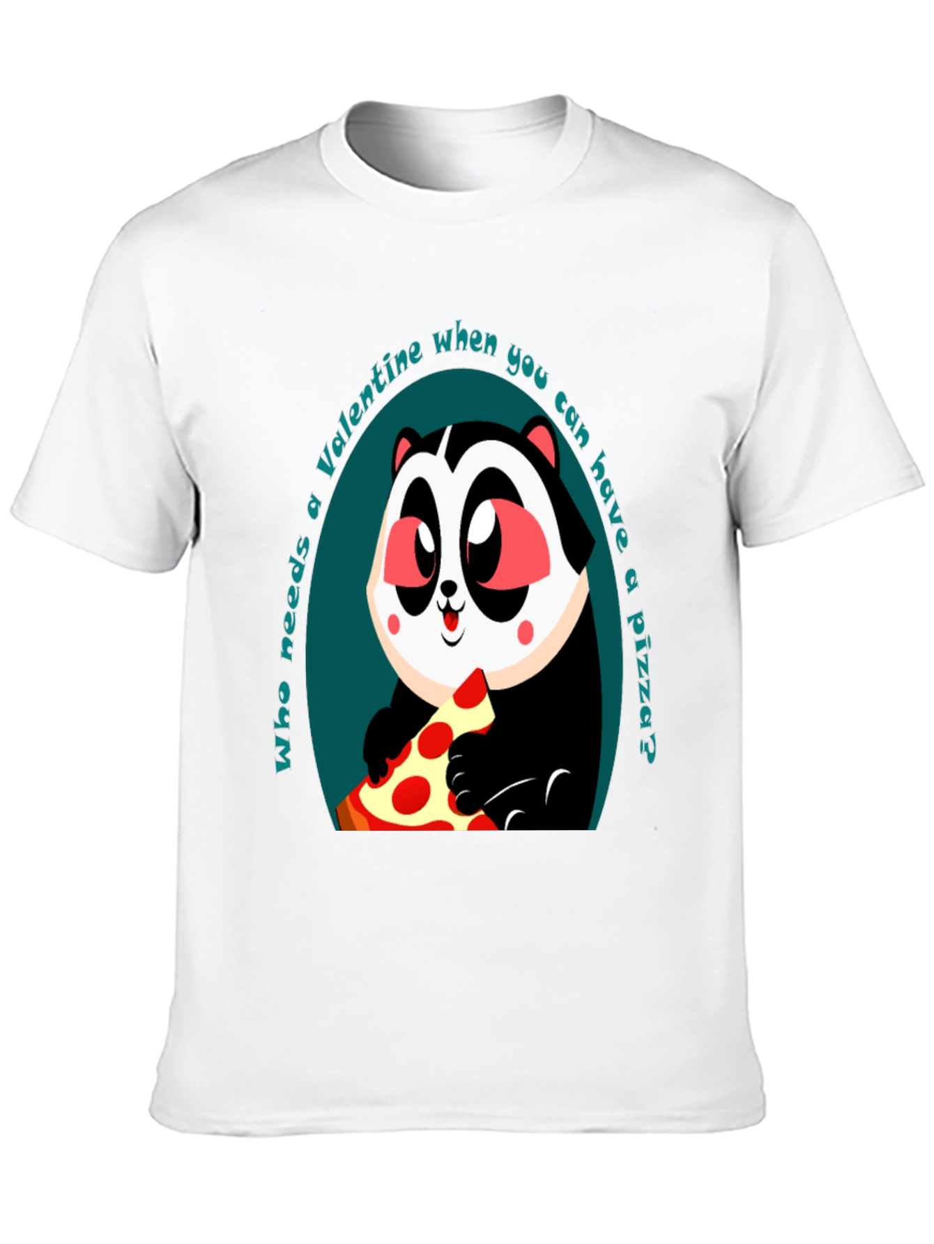 Funny Valentines Day Pizza T-Shirt