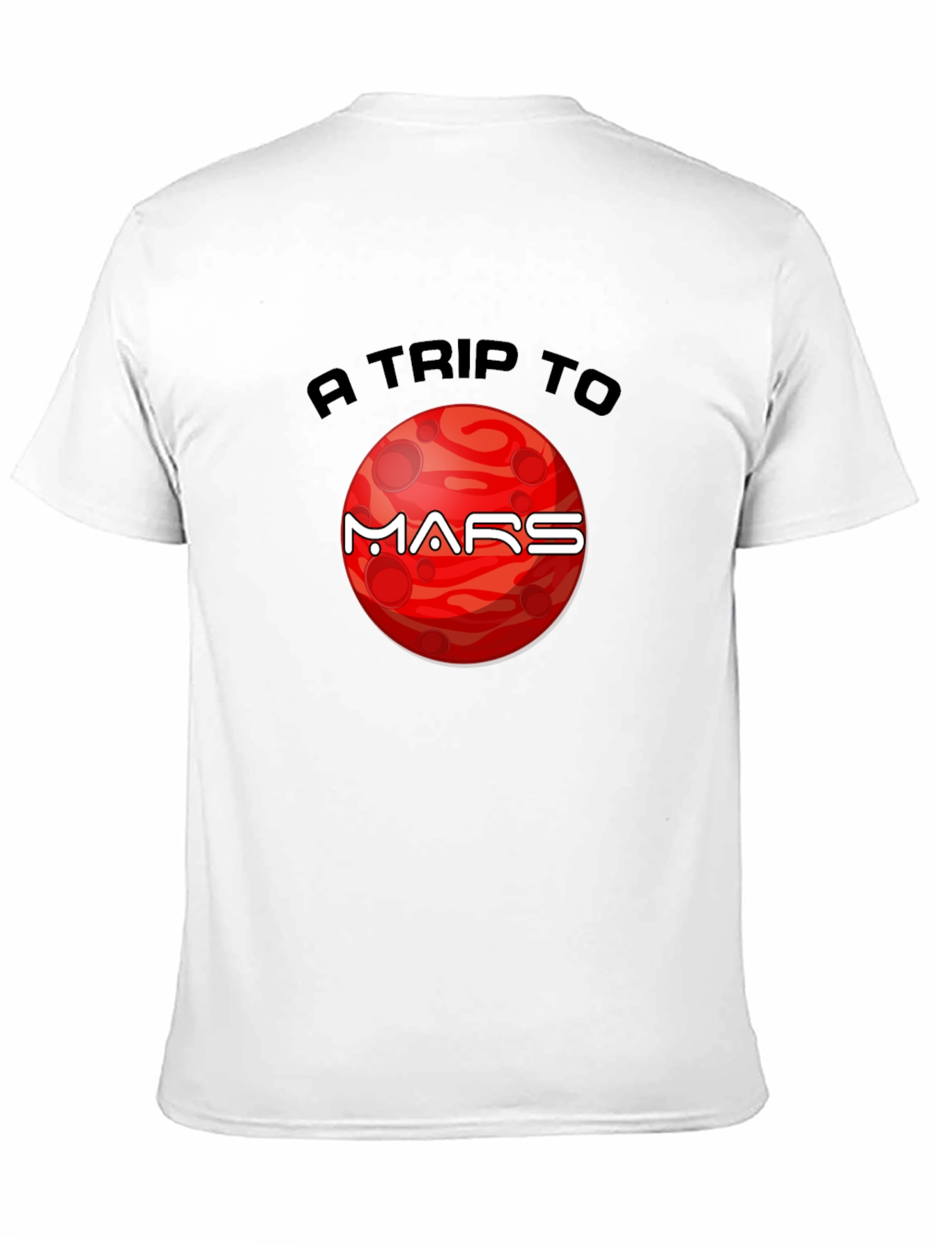 A Trip to Mars Graphic T-Shirt - Black