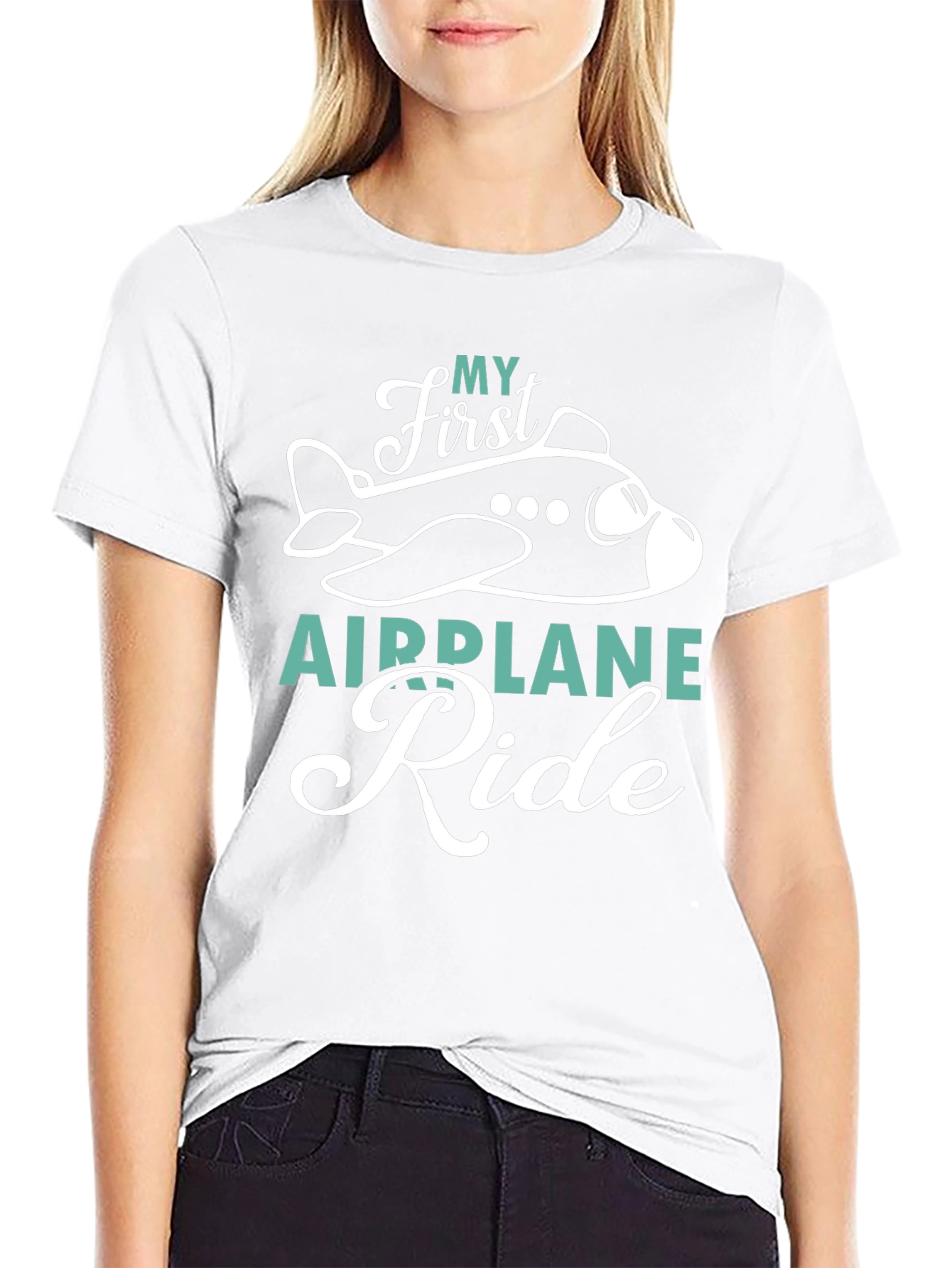 My First Airplane Ride Graphic Tee
