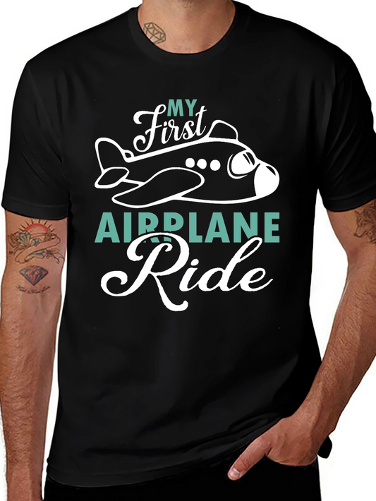 My First Airplane Ride Graphic Tee