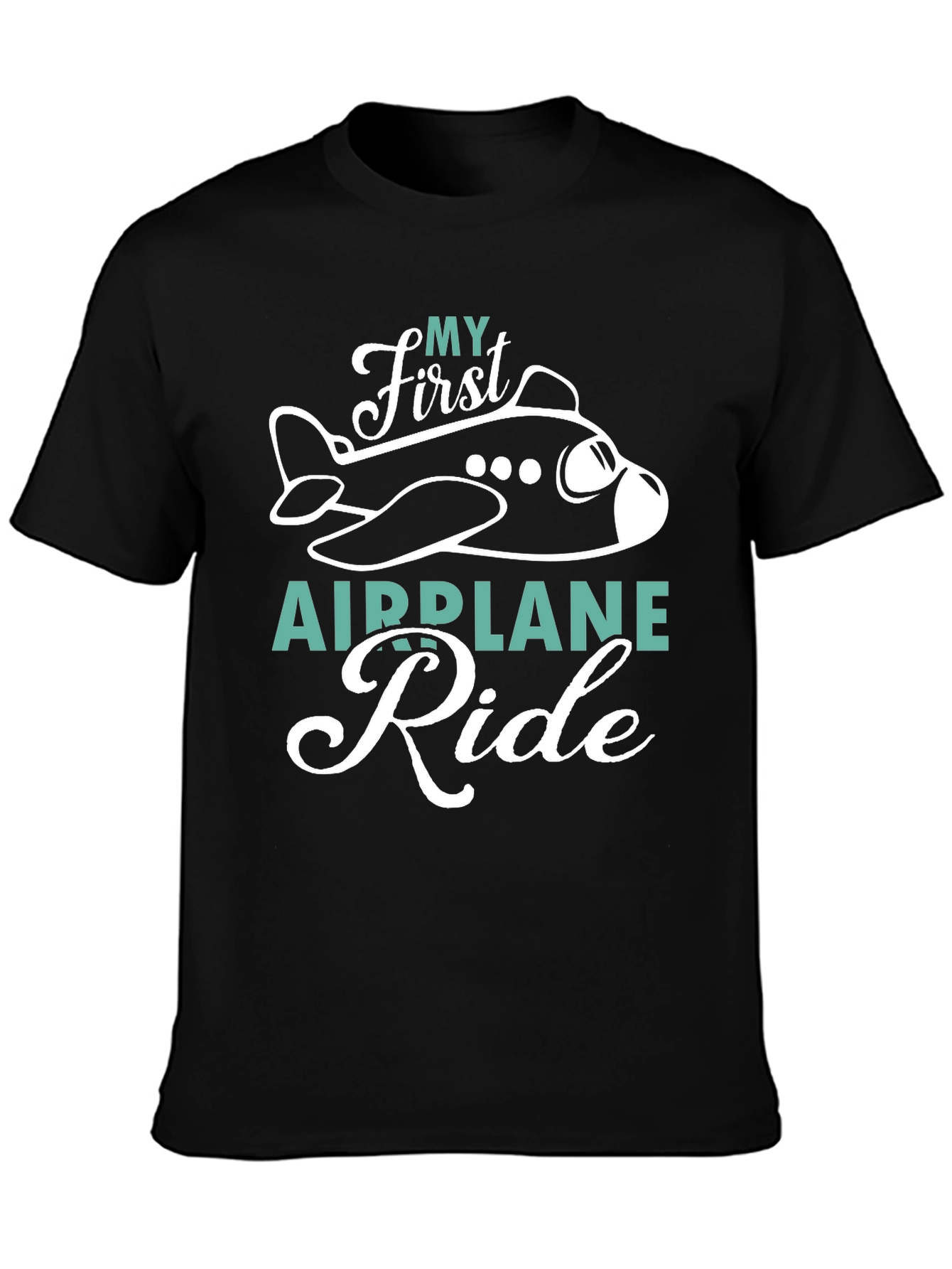 My First Airplane Ride Graphic Tee