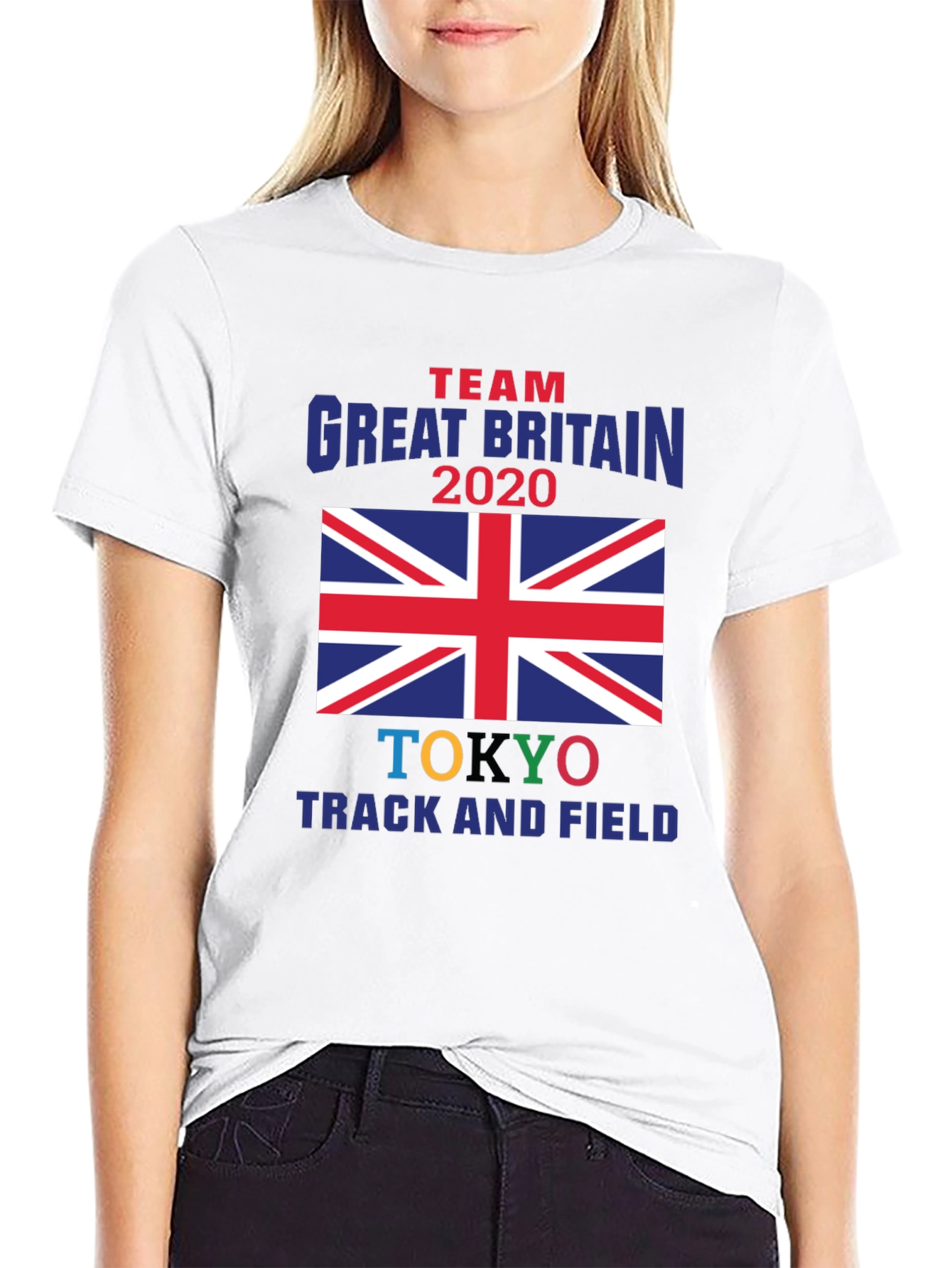 Team Great Britain Tokyo Track & Field T-Shirt