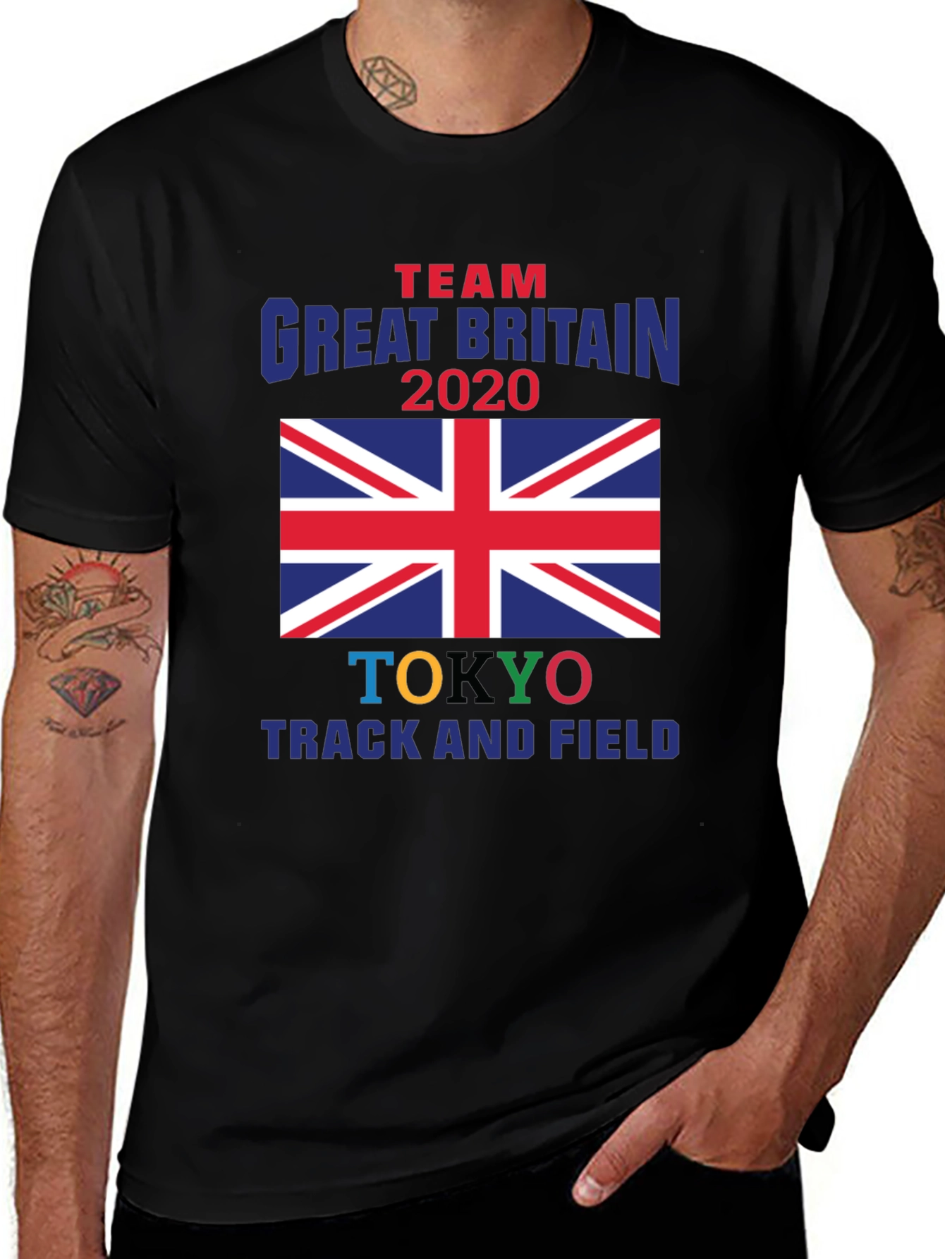 Team Great Britain Tokyo Track & Field T-Shirt