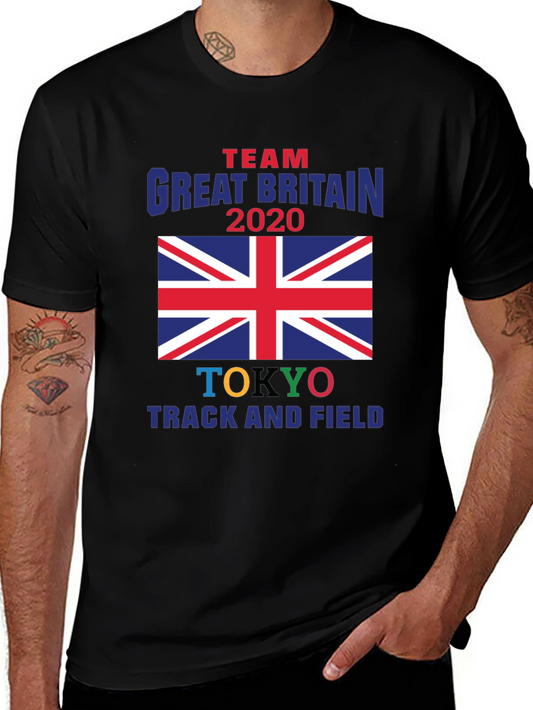 Team Great Britain Tokyo Track & Field T-Shirt