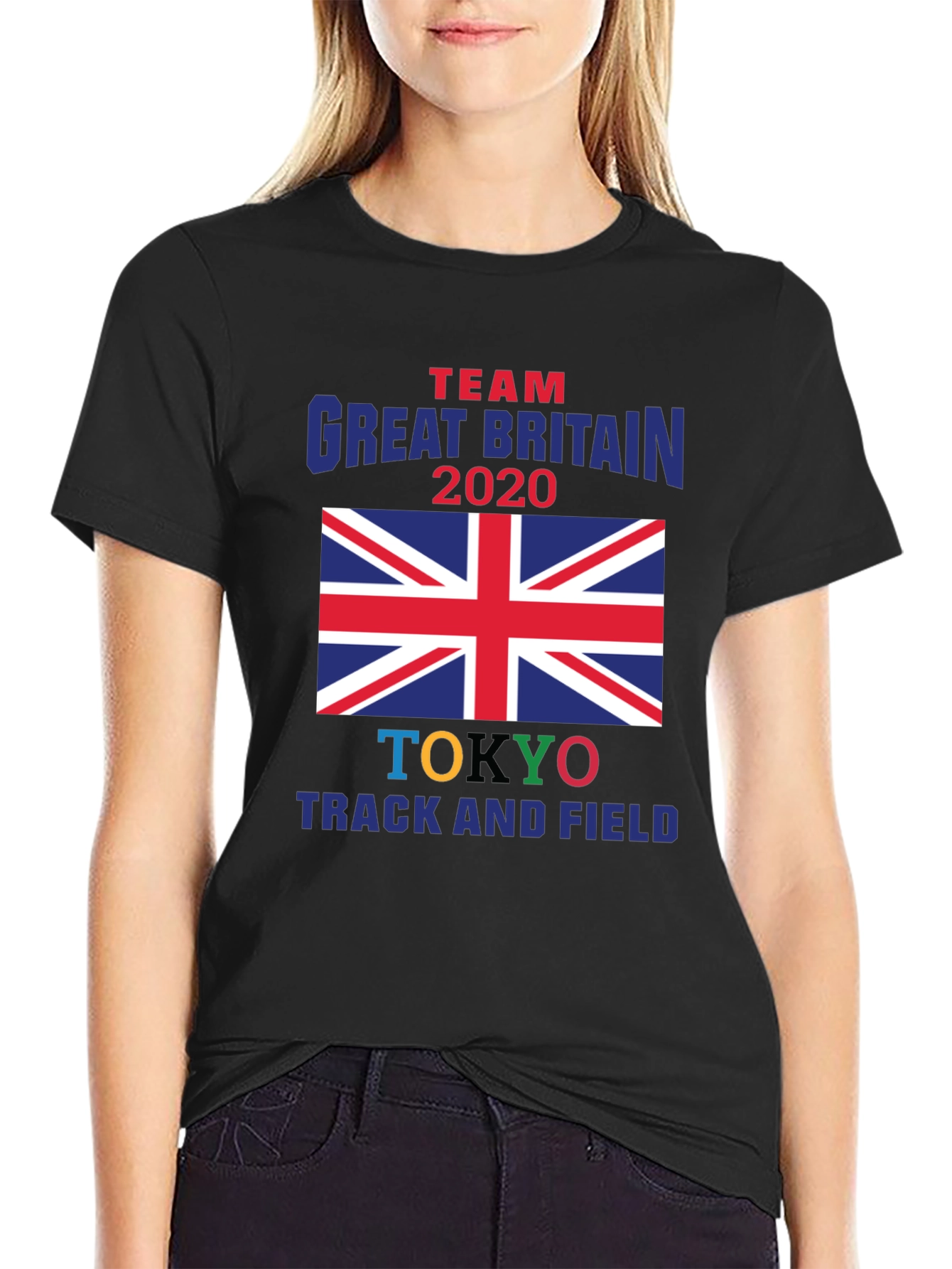 Team Great Britain Tokyo Track & Field T-Shirt