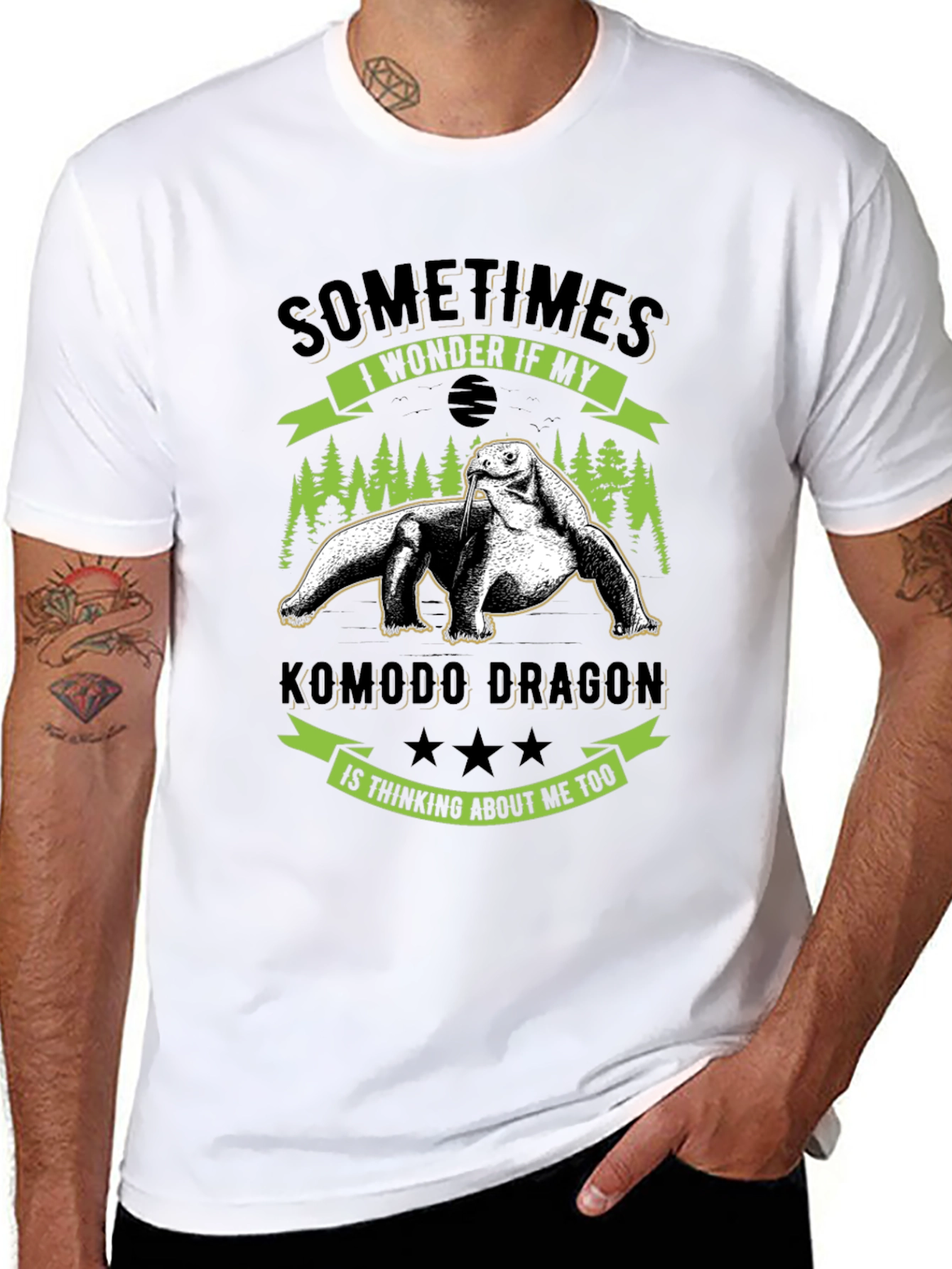 Komodo Dragon Graphic Tee