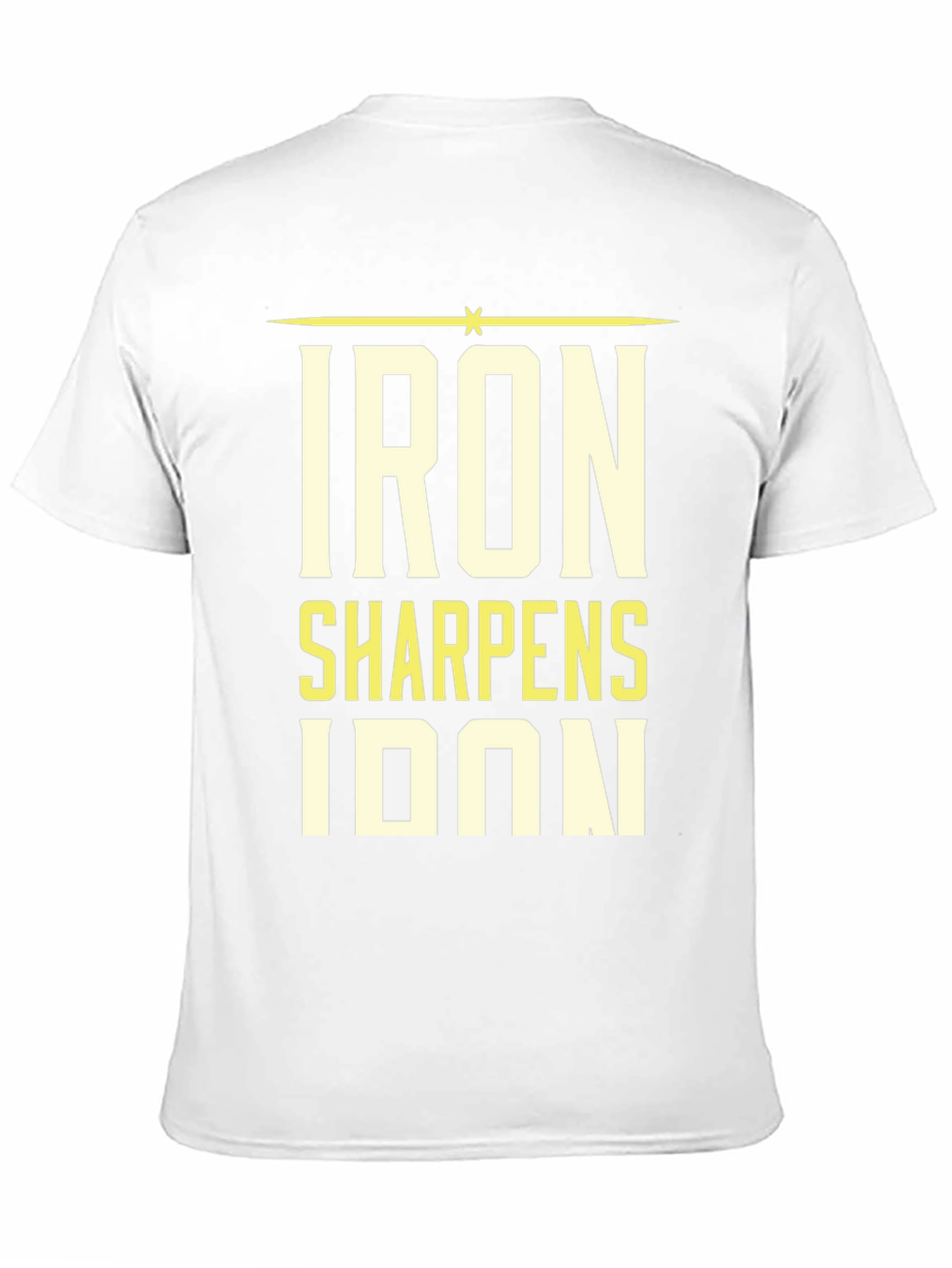 Iron Sharpens Iron Black T-Shirt