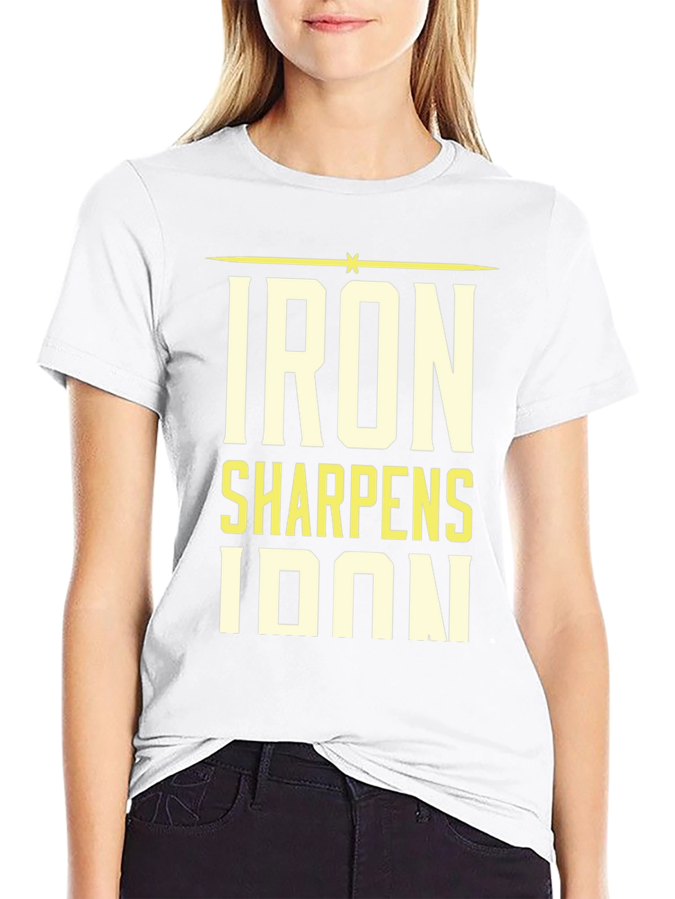 Iron Sharpens Iron Black T-Shirt