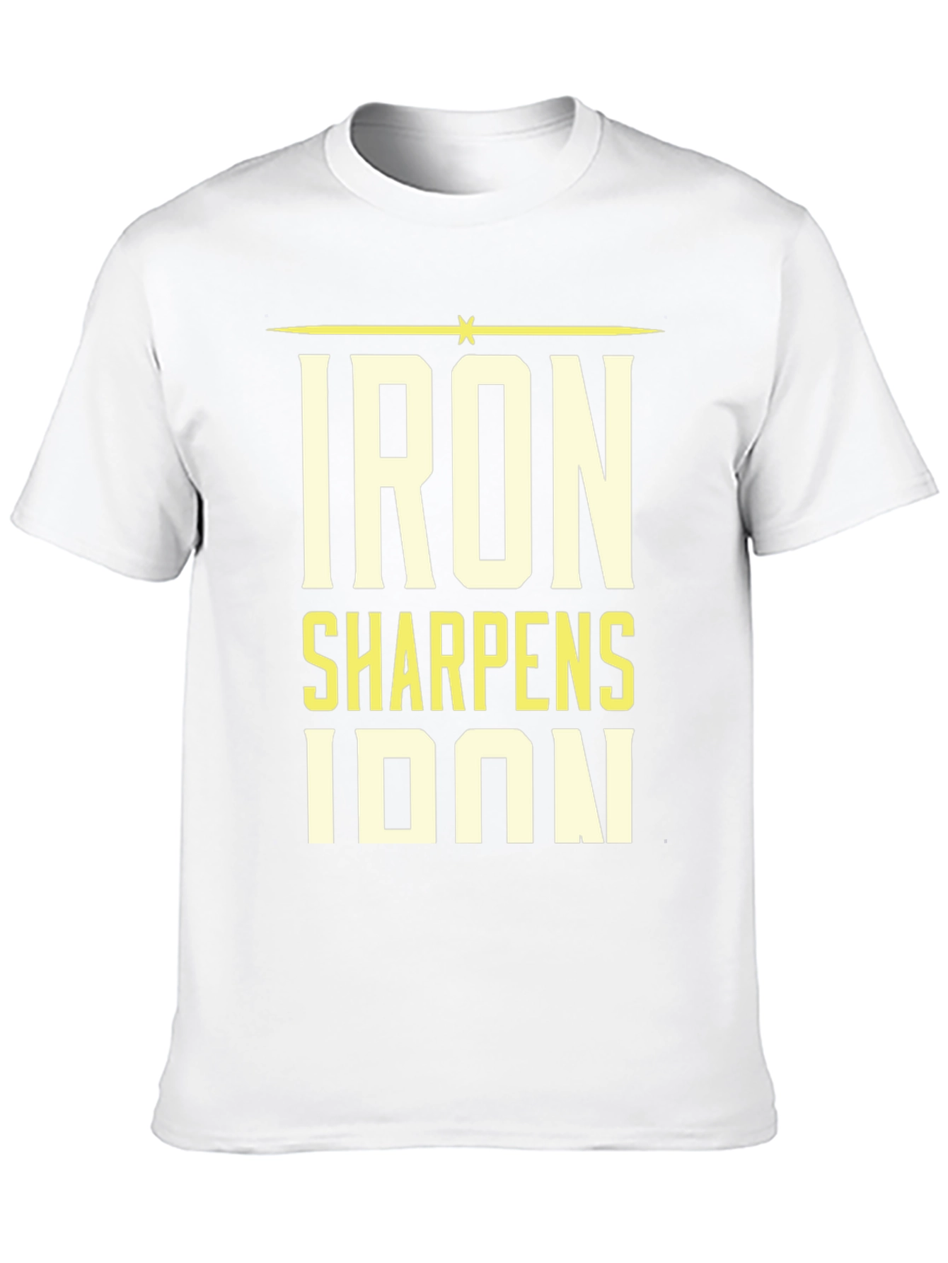 Iron Sharpens Iron Black T-Shirt