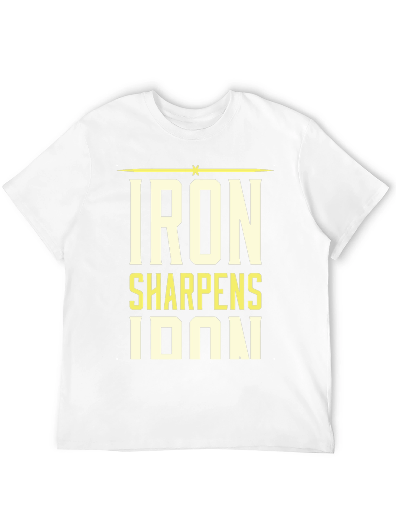 Iron Sharpens Iron Black T-Shirt