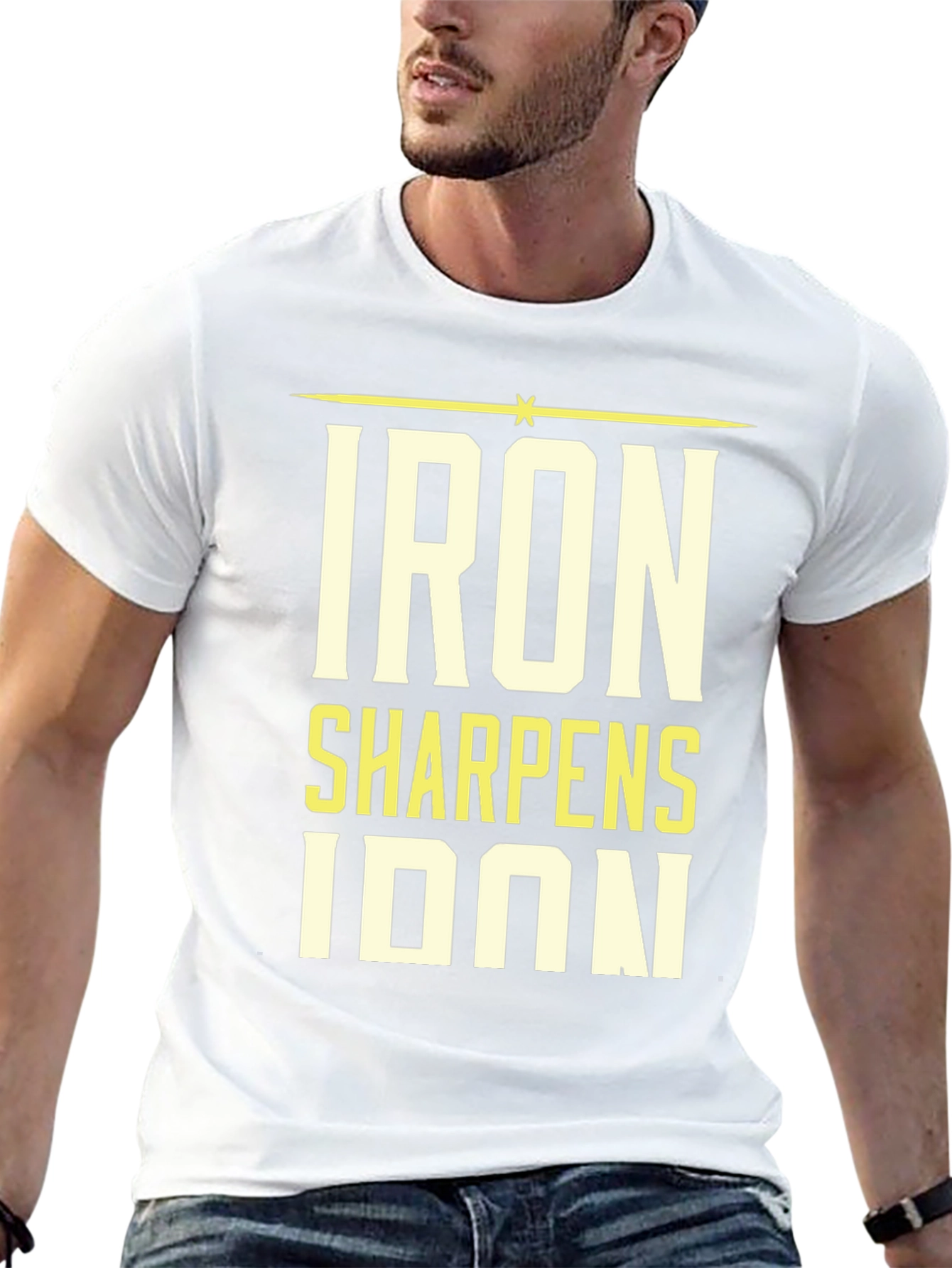 Iron Sharpens Iron Black T-Shirt