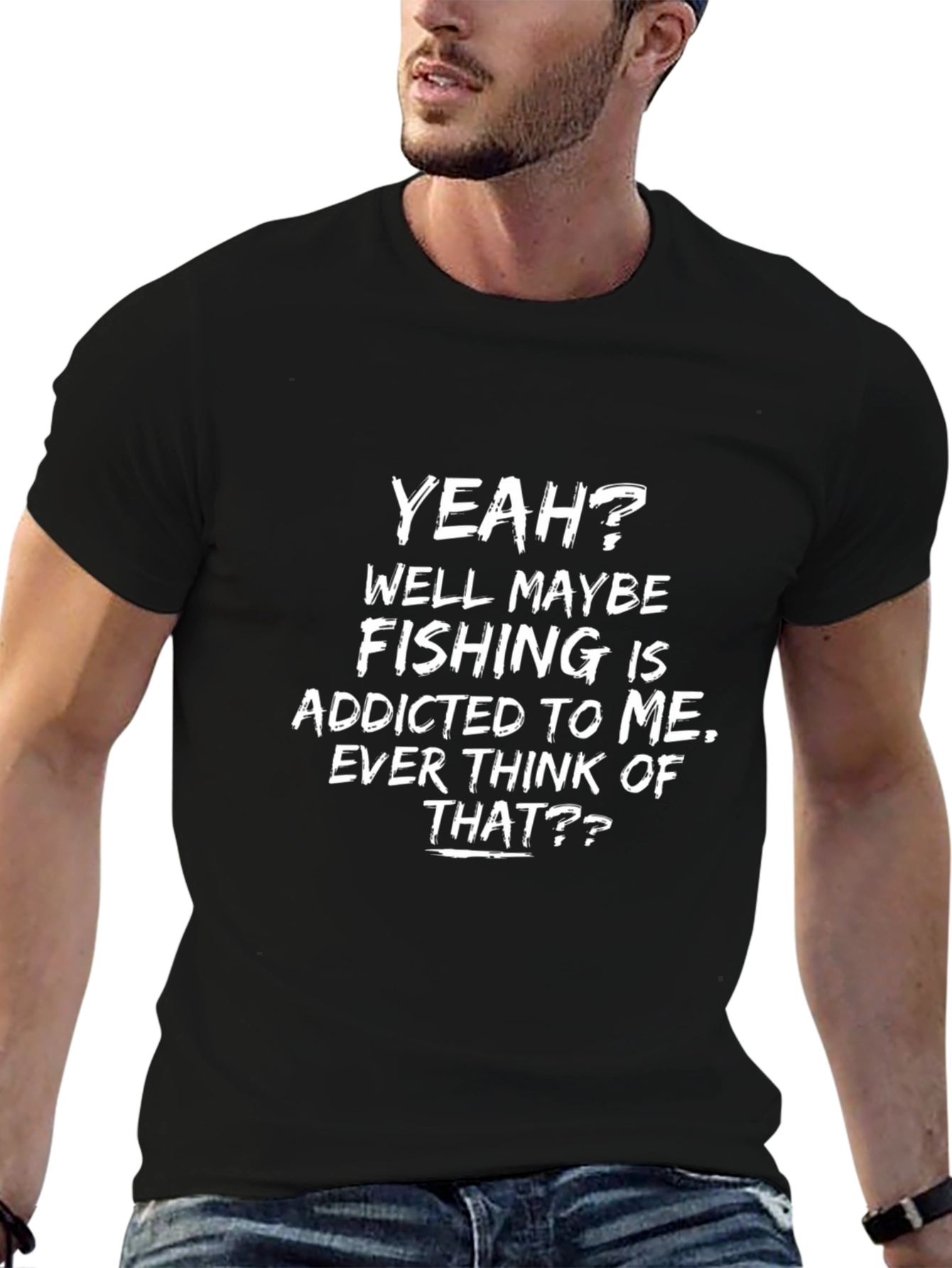 Fishing Addicted to Me Graphic Tee