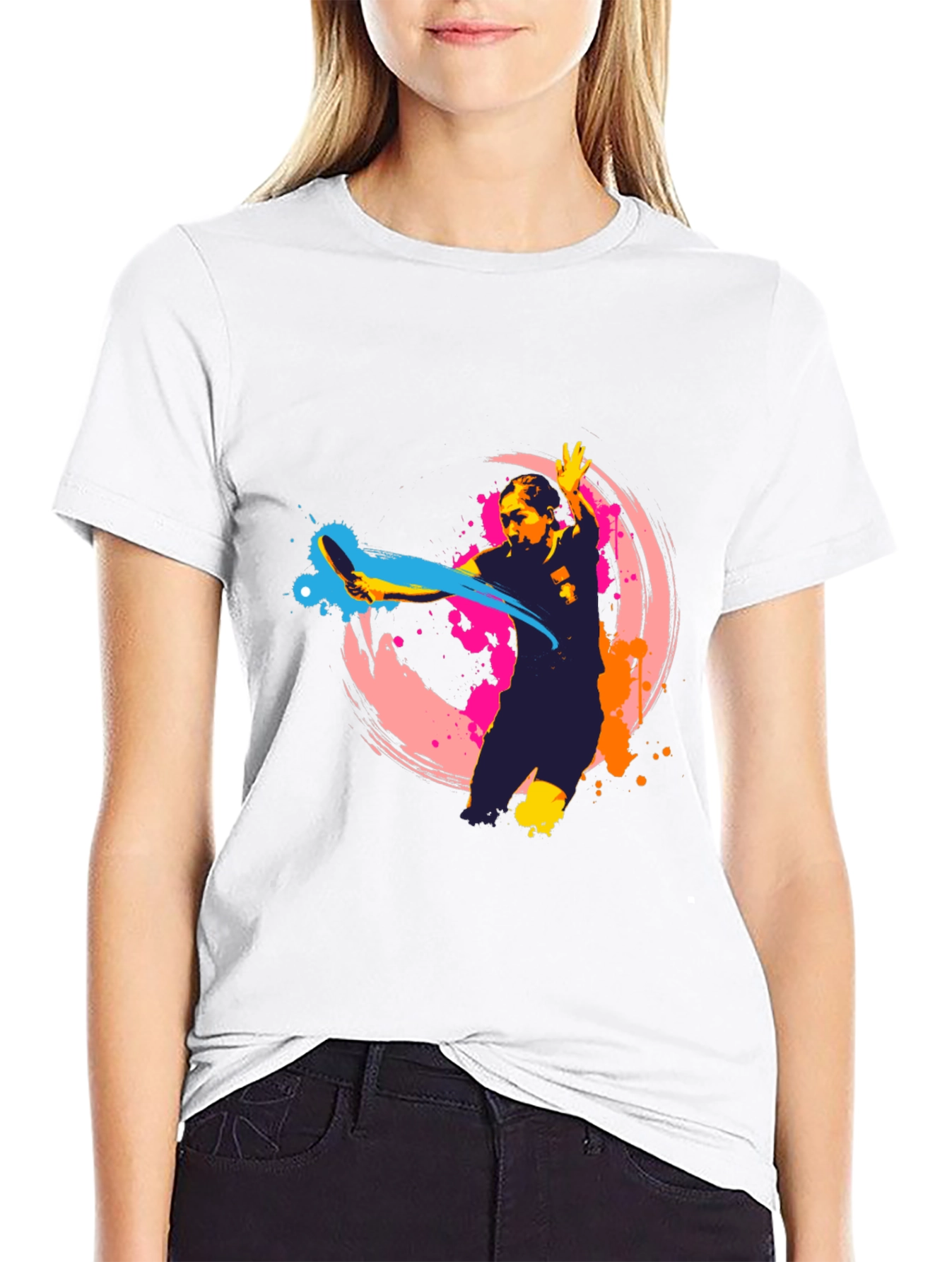 Abstract Graphic T-Shirt