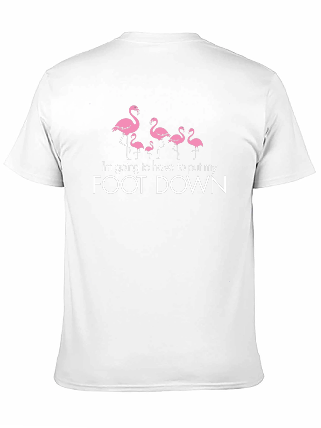 Flamingo Foot Down Graphic Tee