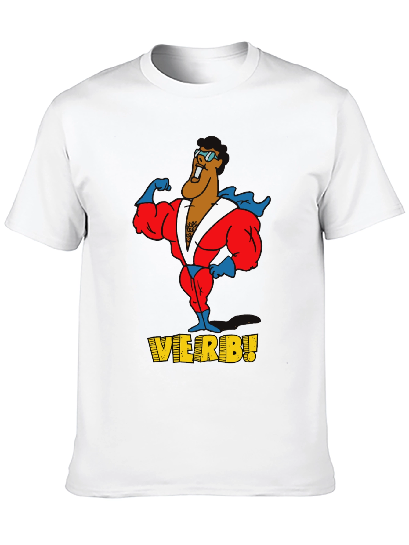Verb! Graphic T-Shirt - Black Cotton Tee