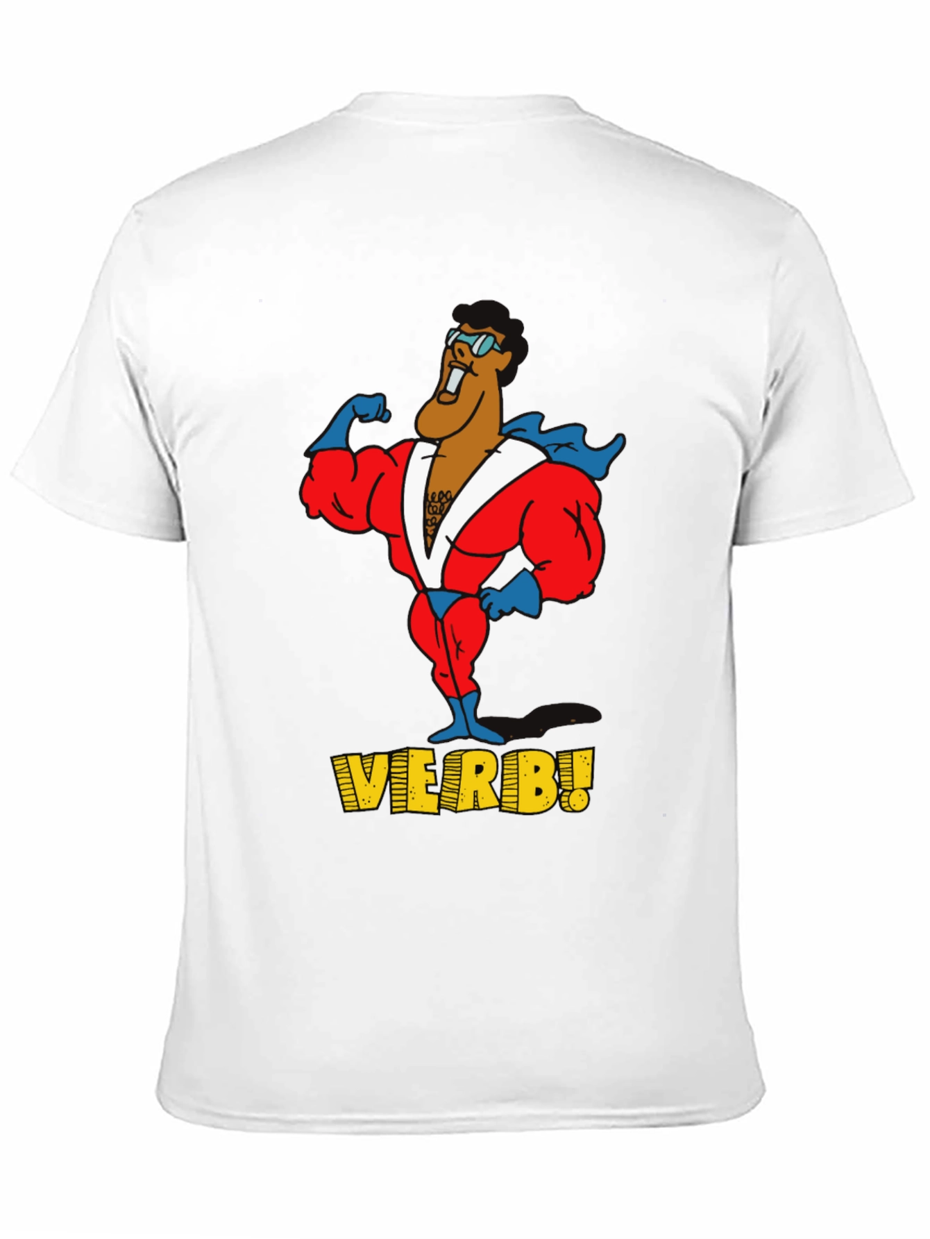 Verb! Graphic T-Shirt - Black Cotton Tee