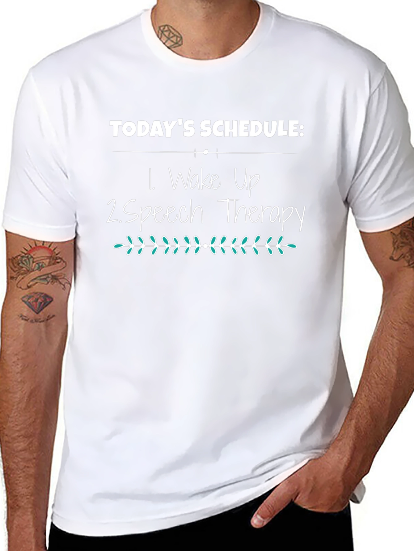 Funny Speech Therapy Schedule T-Shirt