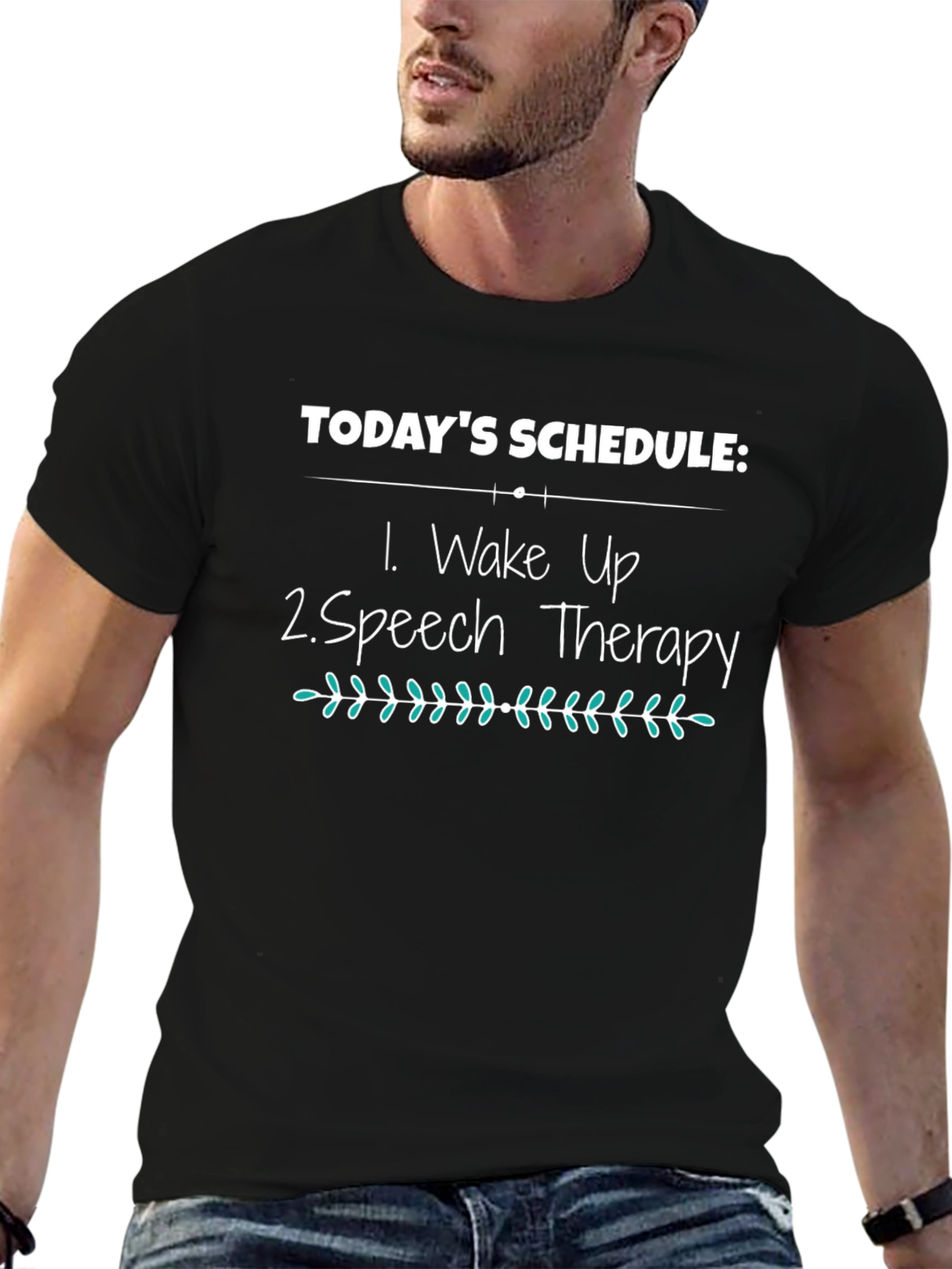 Funny Speech Therapy Schedule T-Shirt