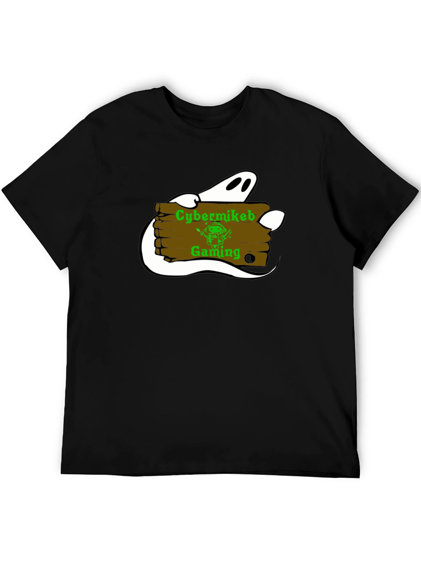 Cybermikeb Gaming Black Tee