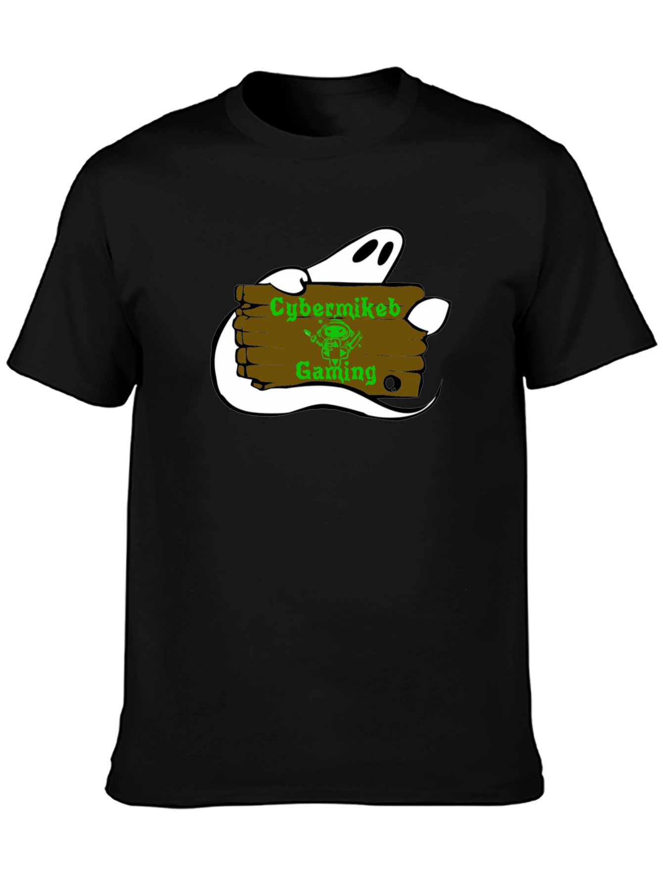 Cybermikeb Gaming Black Tee
